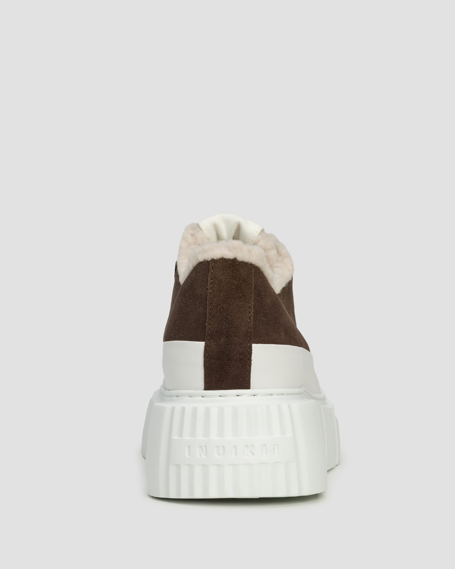 Women's brown sneakers Inuikii Matilda Curly