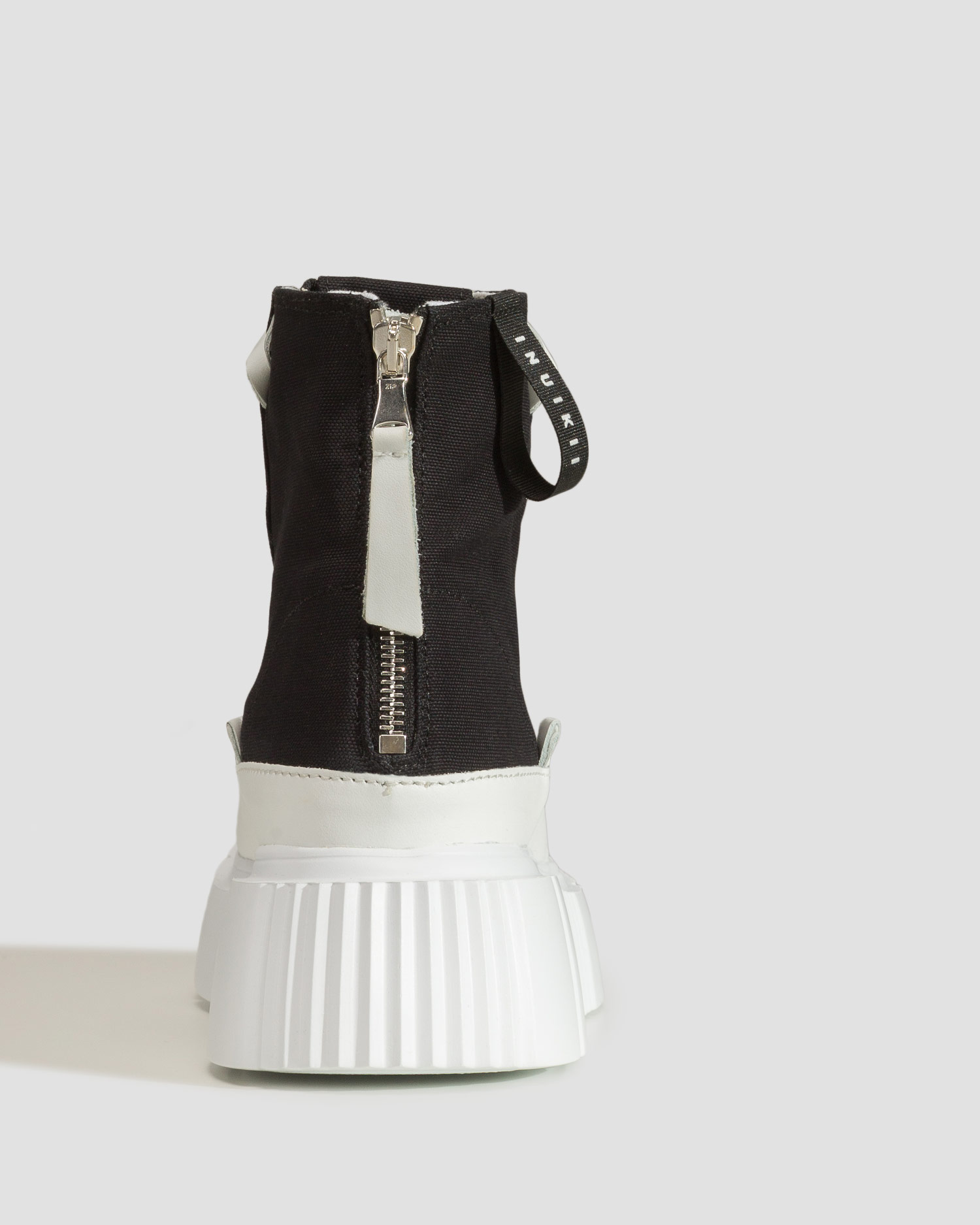 Women's black sneakers Inuikii Matilda Canvas High 23