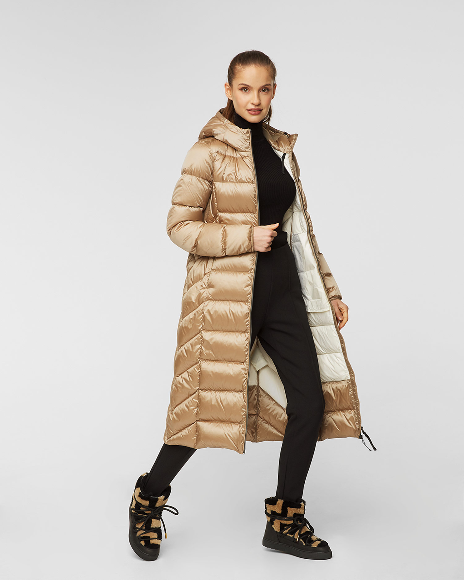 Pantofi de iarnă INUIKII SHEARLING ZIG ZAG
