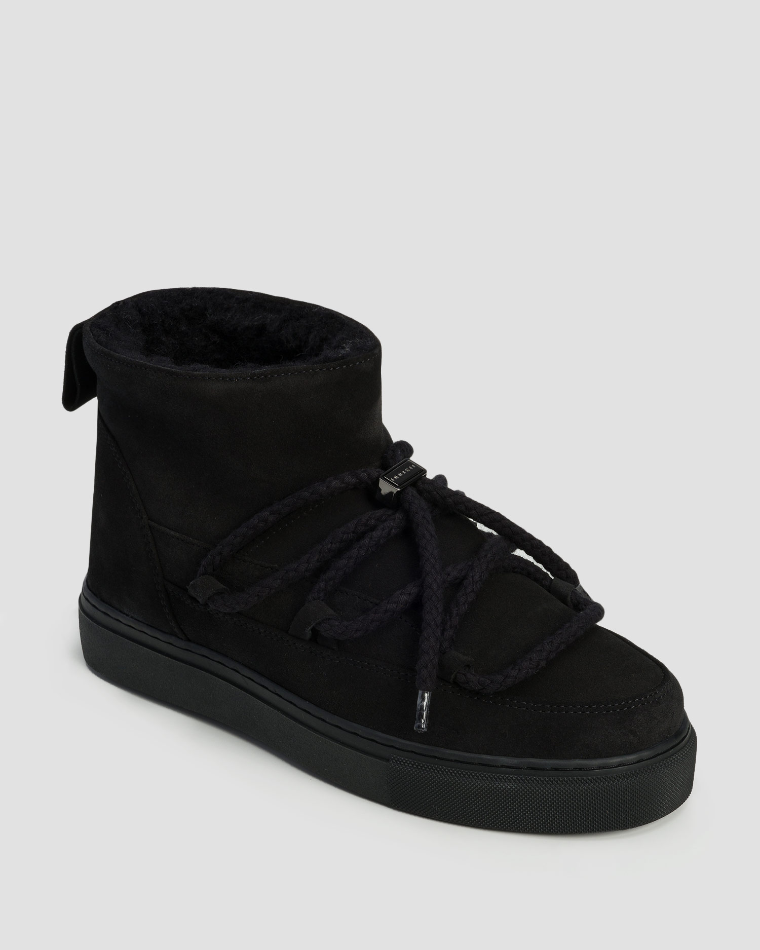 Women's black winter boots Inuikii Classic Low