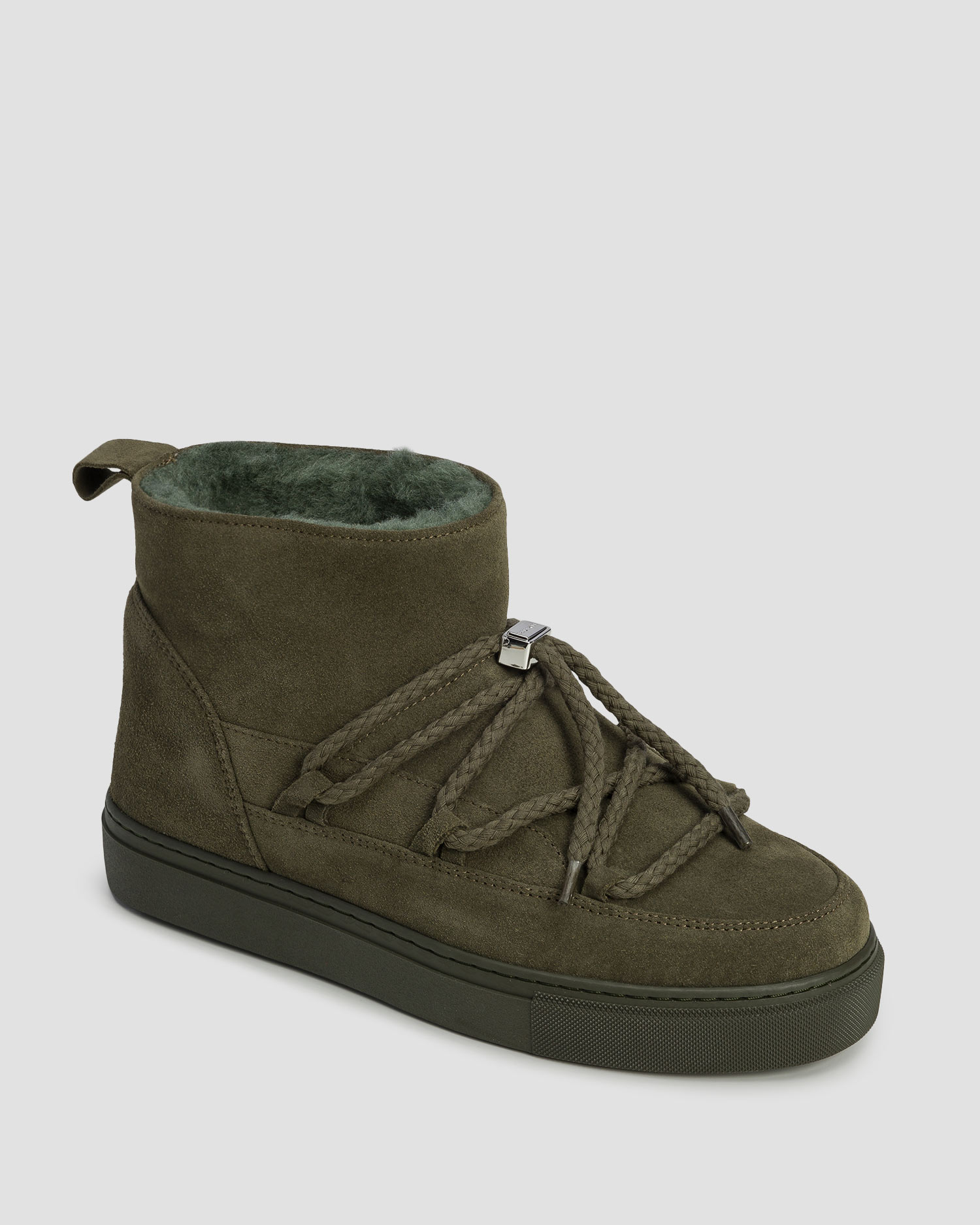 Women's green winter boots Inuikii Classic Low