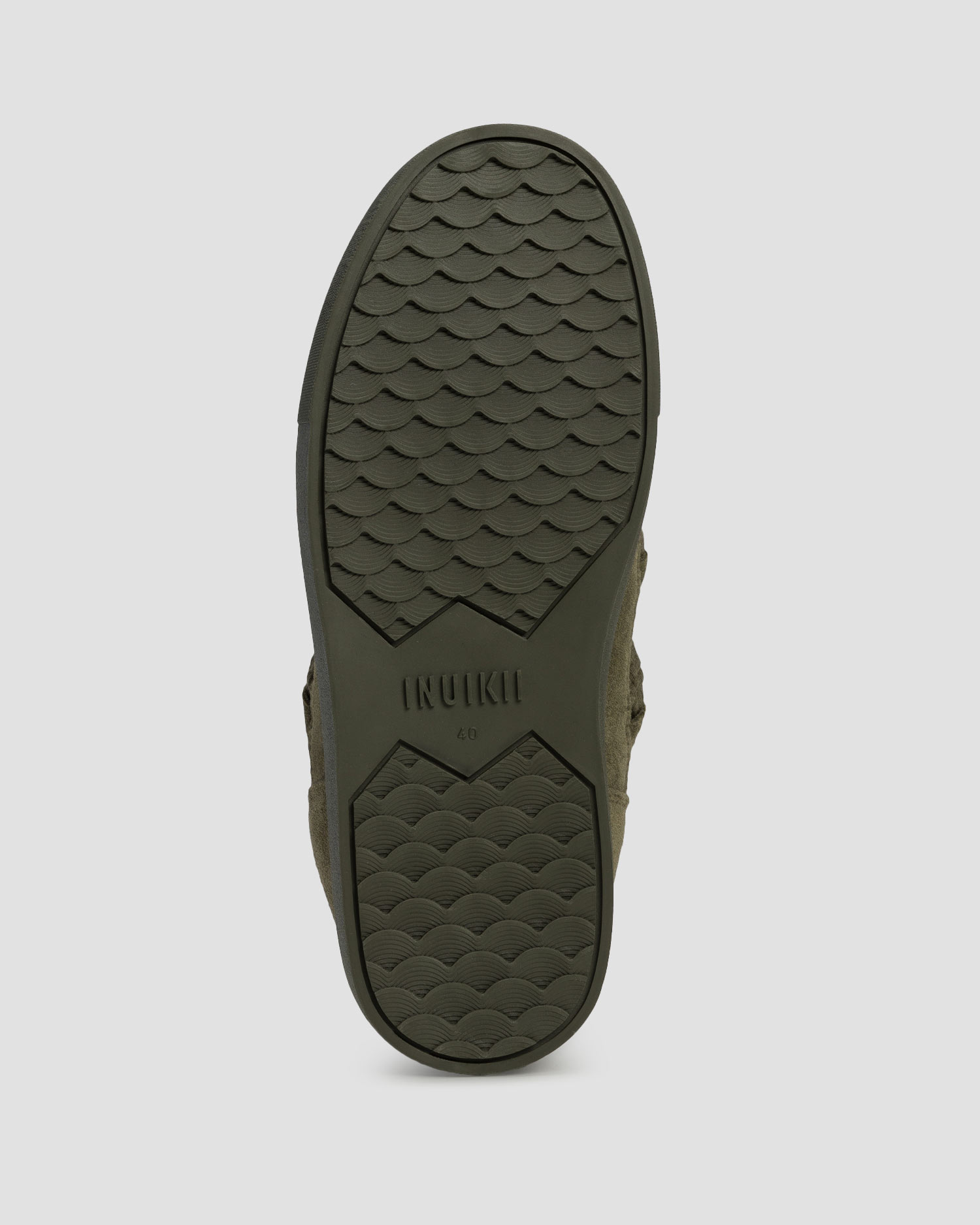 Chaussures d'hiver vertes pour femmes Inuikii Classic Low