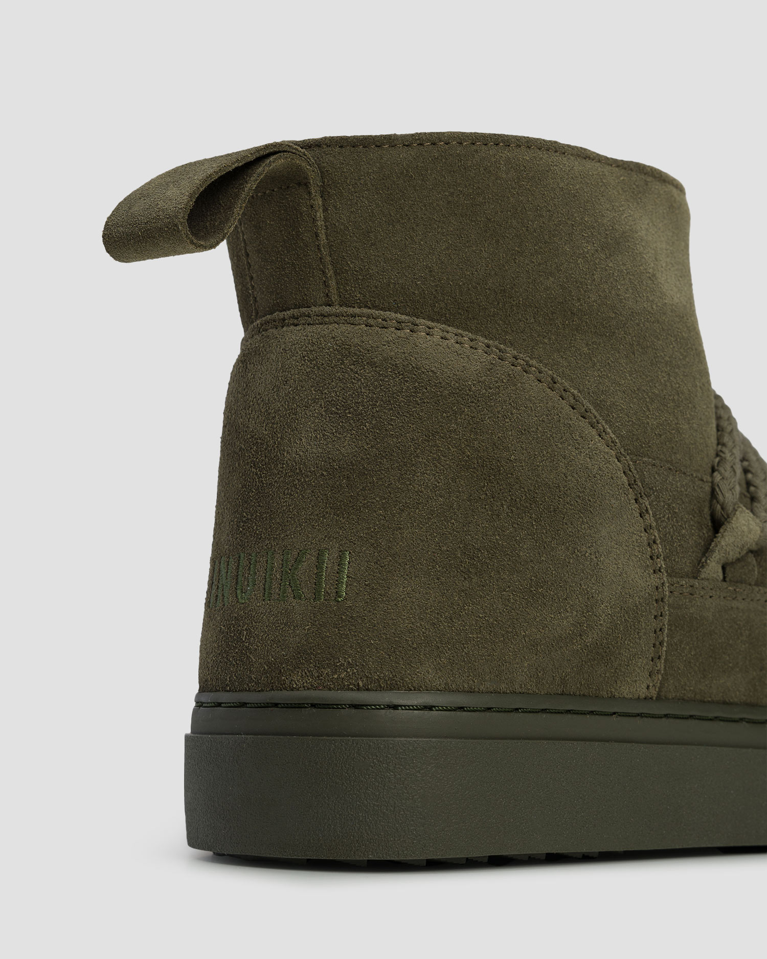 Chaussures d'hiver vertes pour femmes Inuikii Classic Low