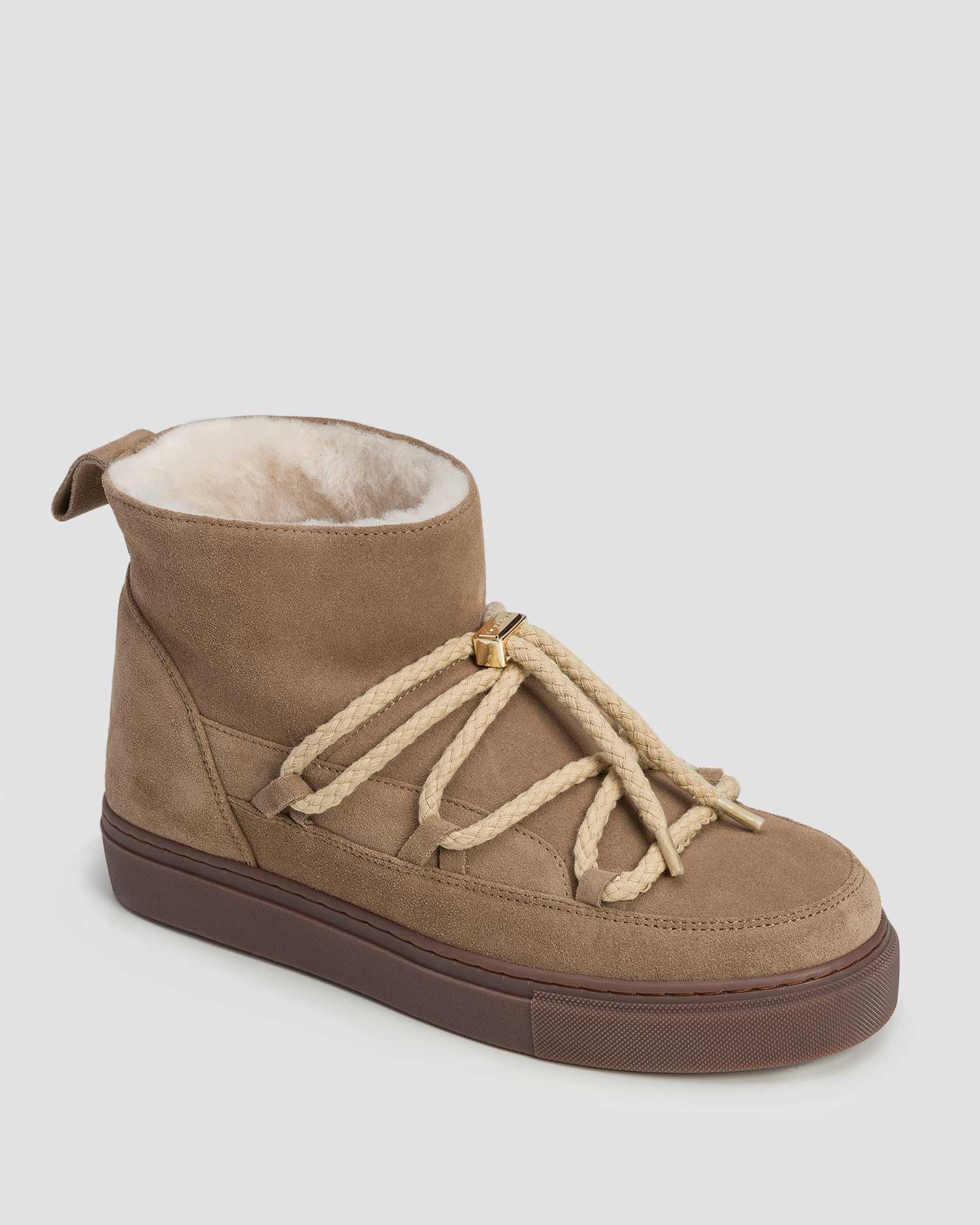Women's beige winter boots Inuikii Classic Low