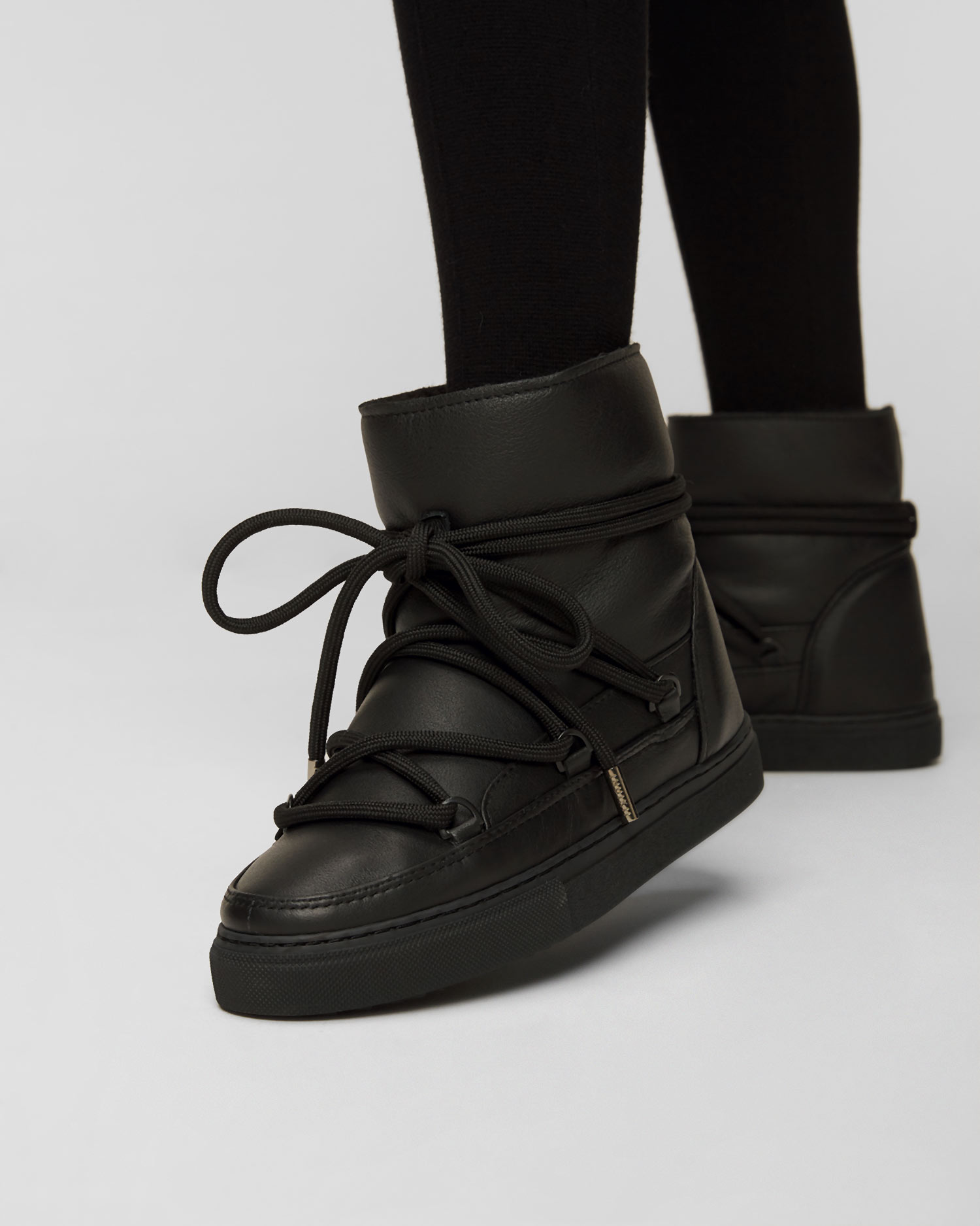 Women's winter leaher boots Inuikii Full leather