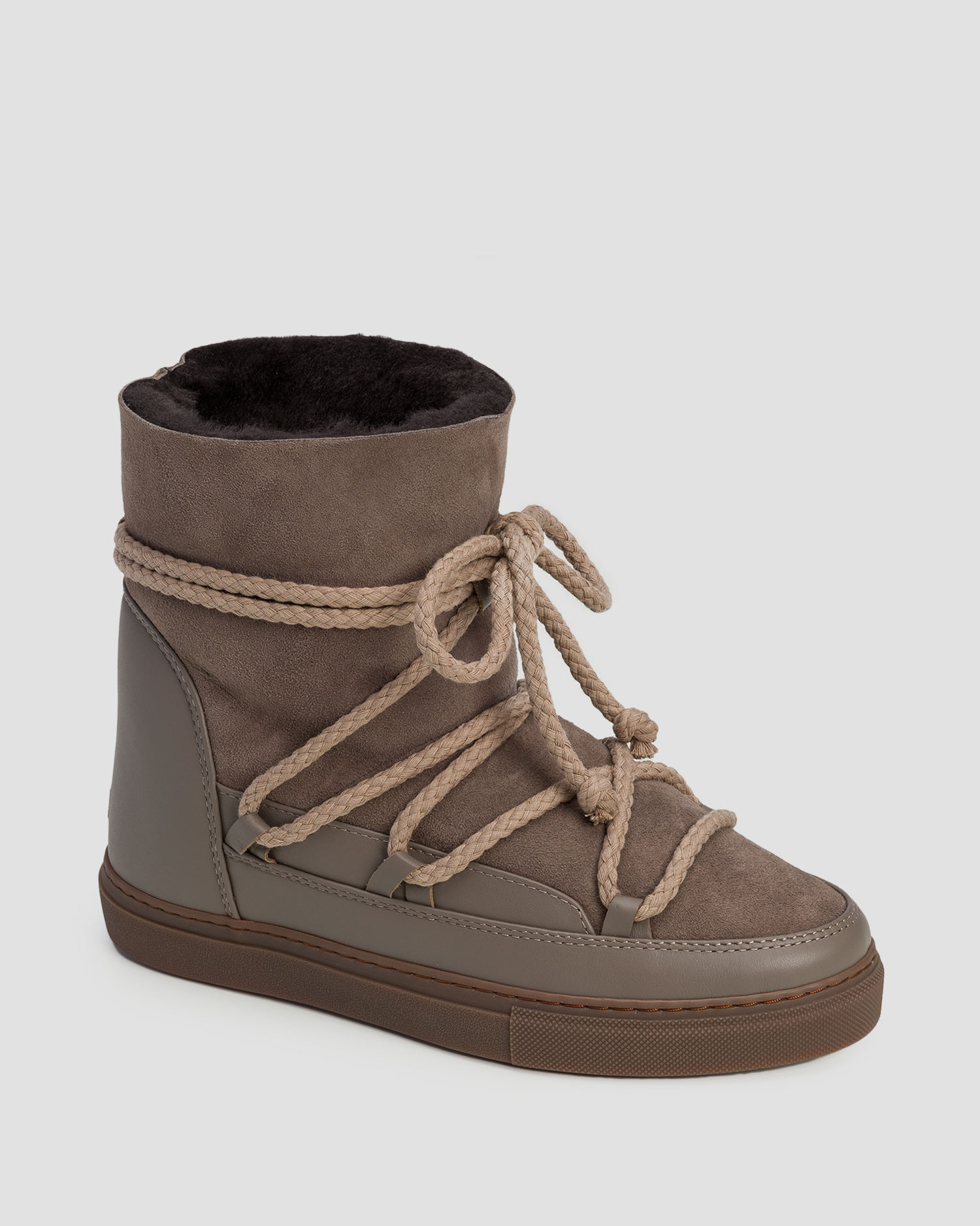 Inuikii Classic Wedge Damen-Winterstiefel in Braun