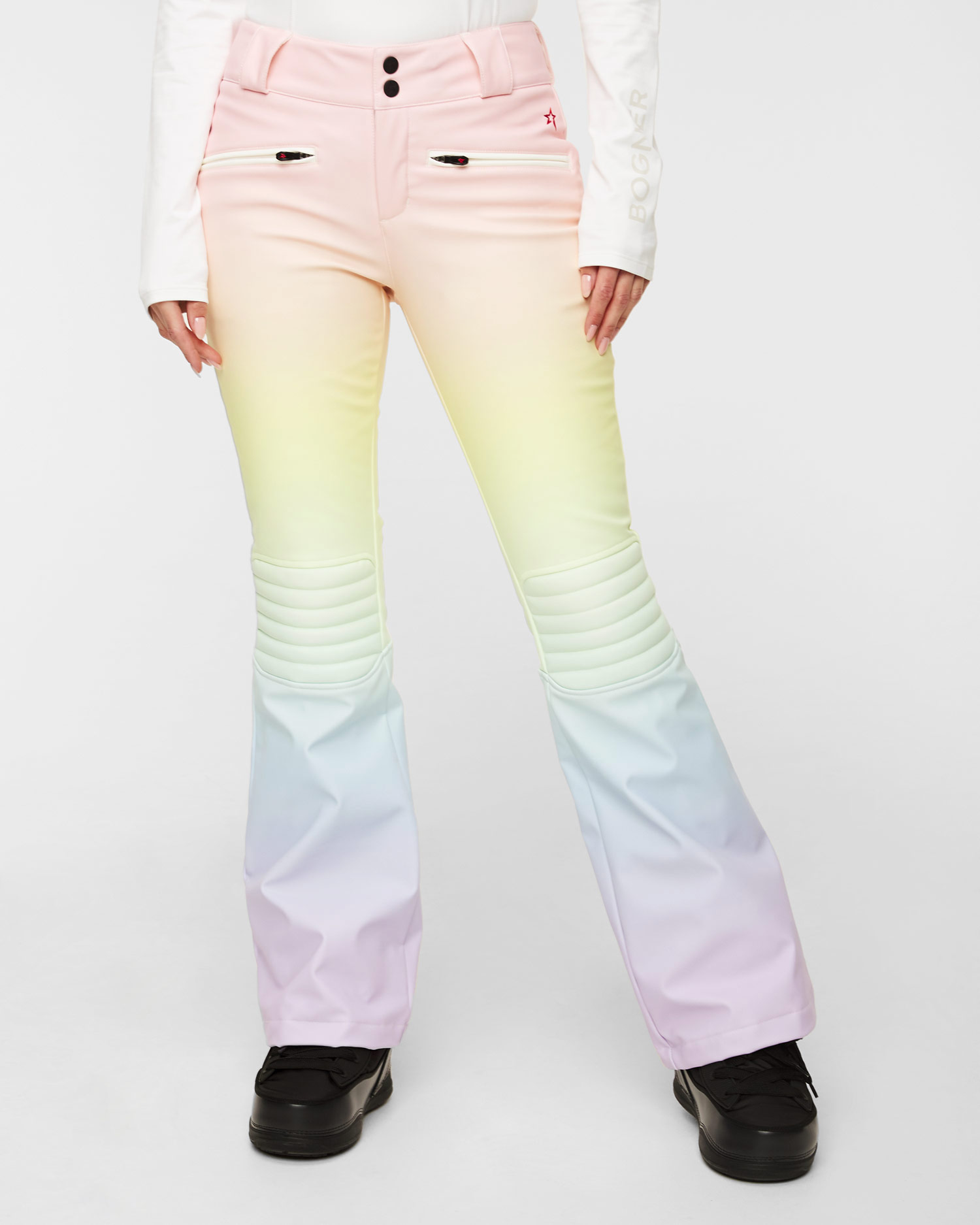 Pantaloni de schi PERFECT MOMENT AURORA FLARE - PRINT