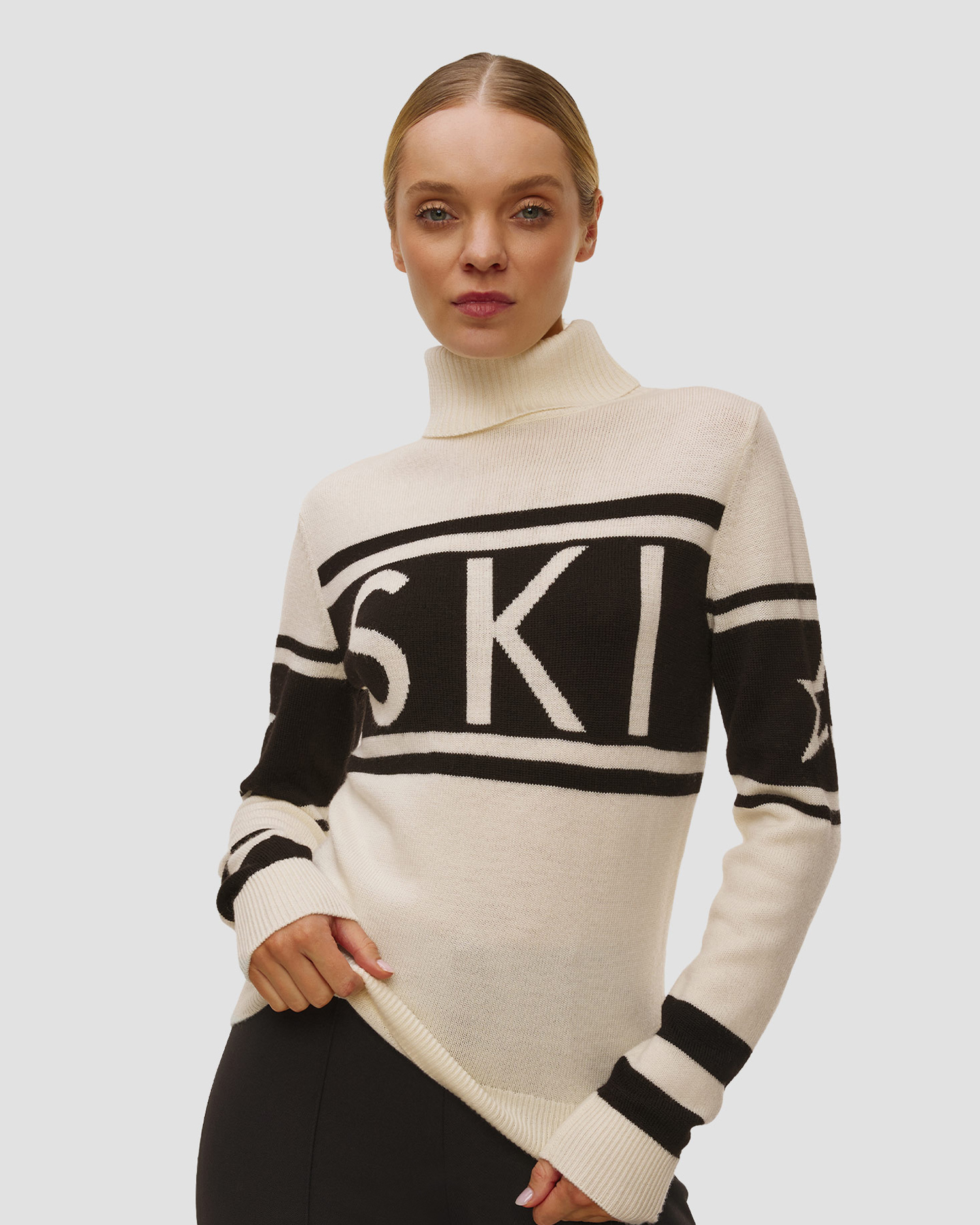 PERFECT MOMENT SCHILD Wollpullover