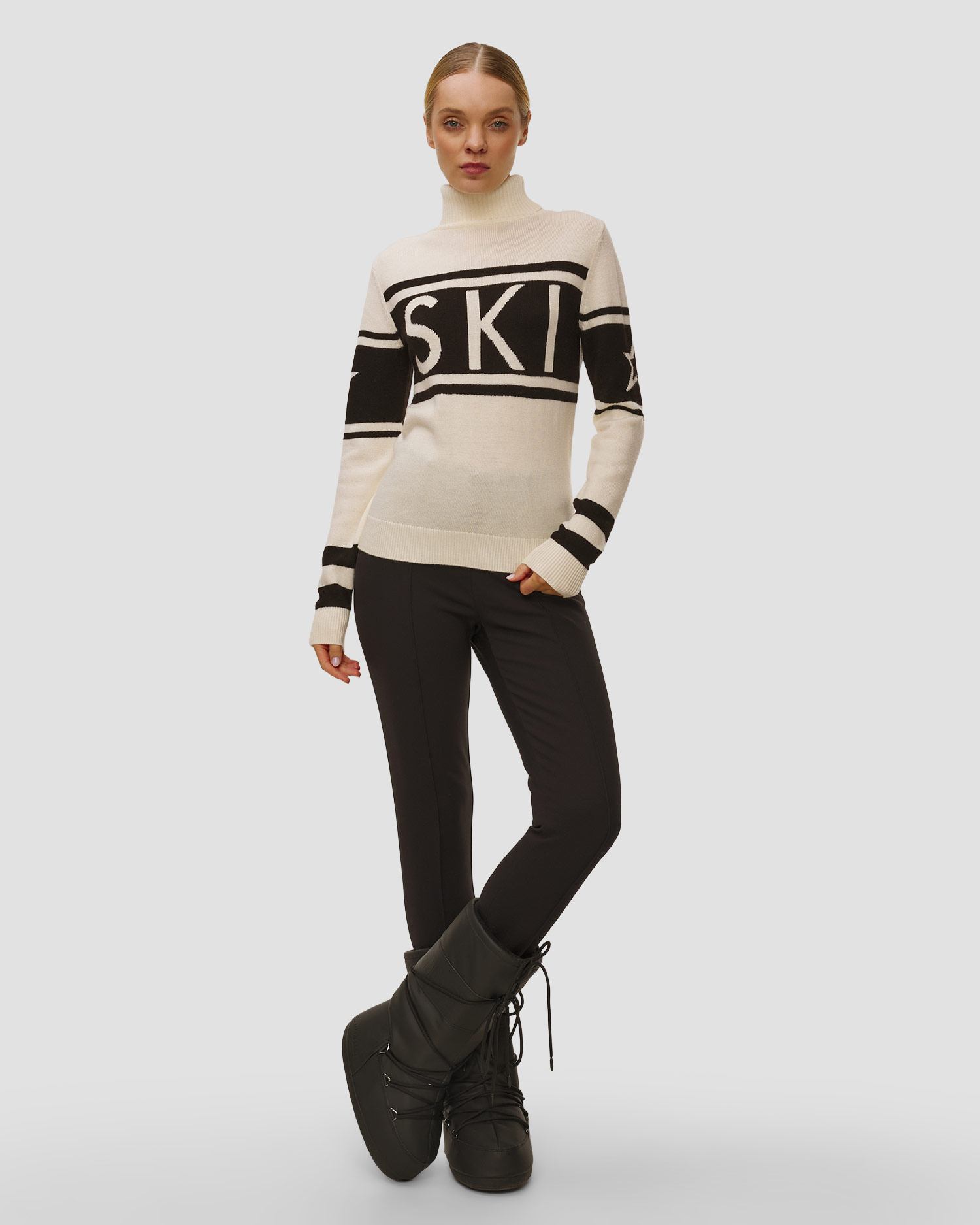 PERFECT MOMENT SCHILD Wollpullover