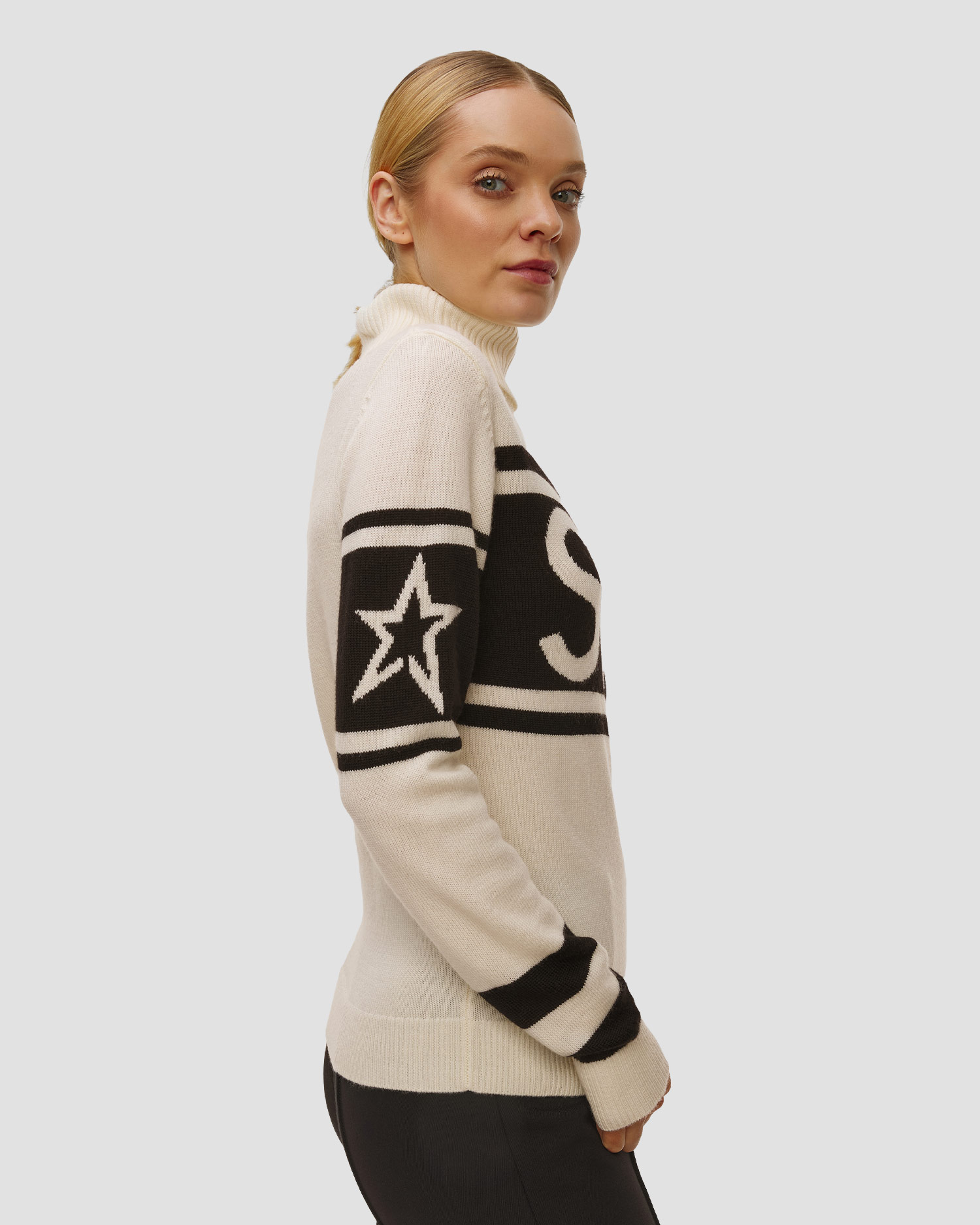 PERFECT MOMENT SCHILD Wollpullover