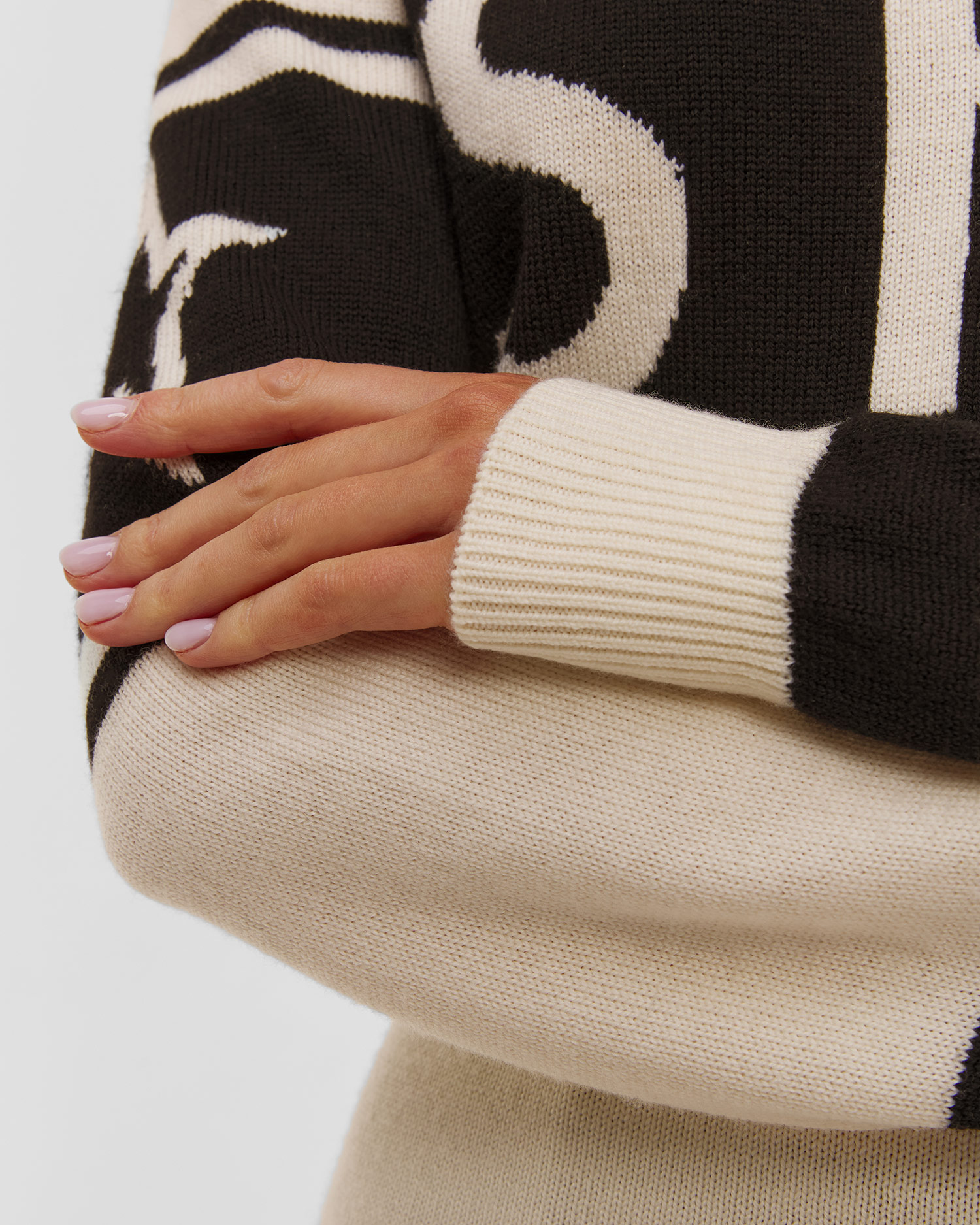 PERFECT MOMENT SCHILD Wollpullover