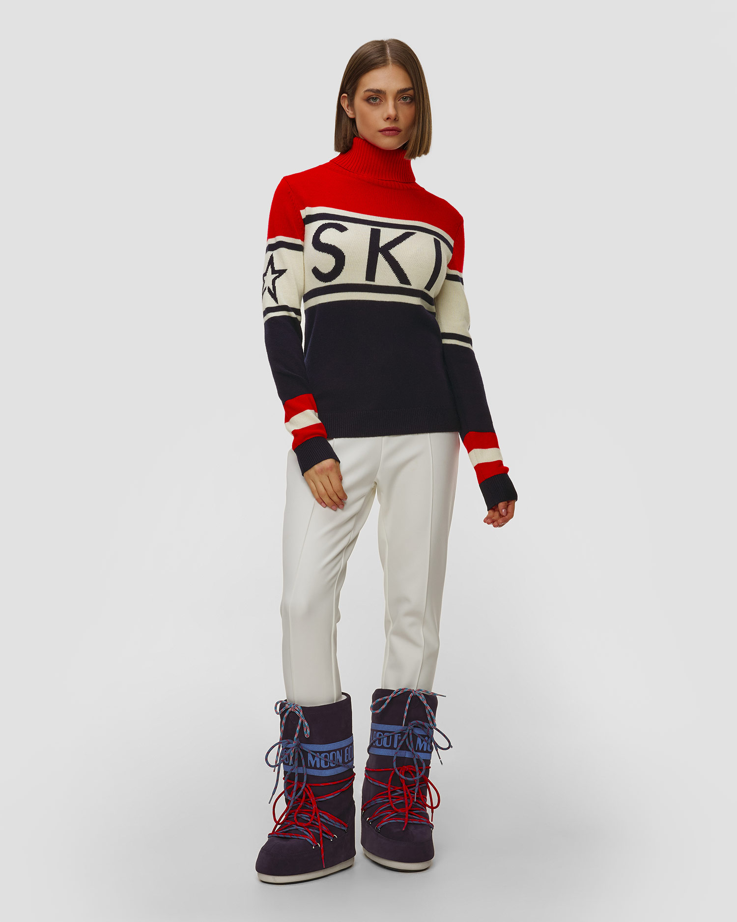 Dámsky vlnený sveter Perfect Moment Schild Sweater