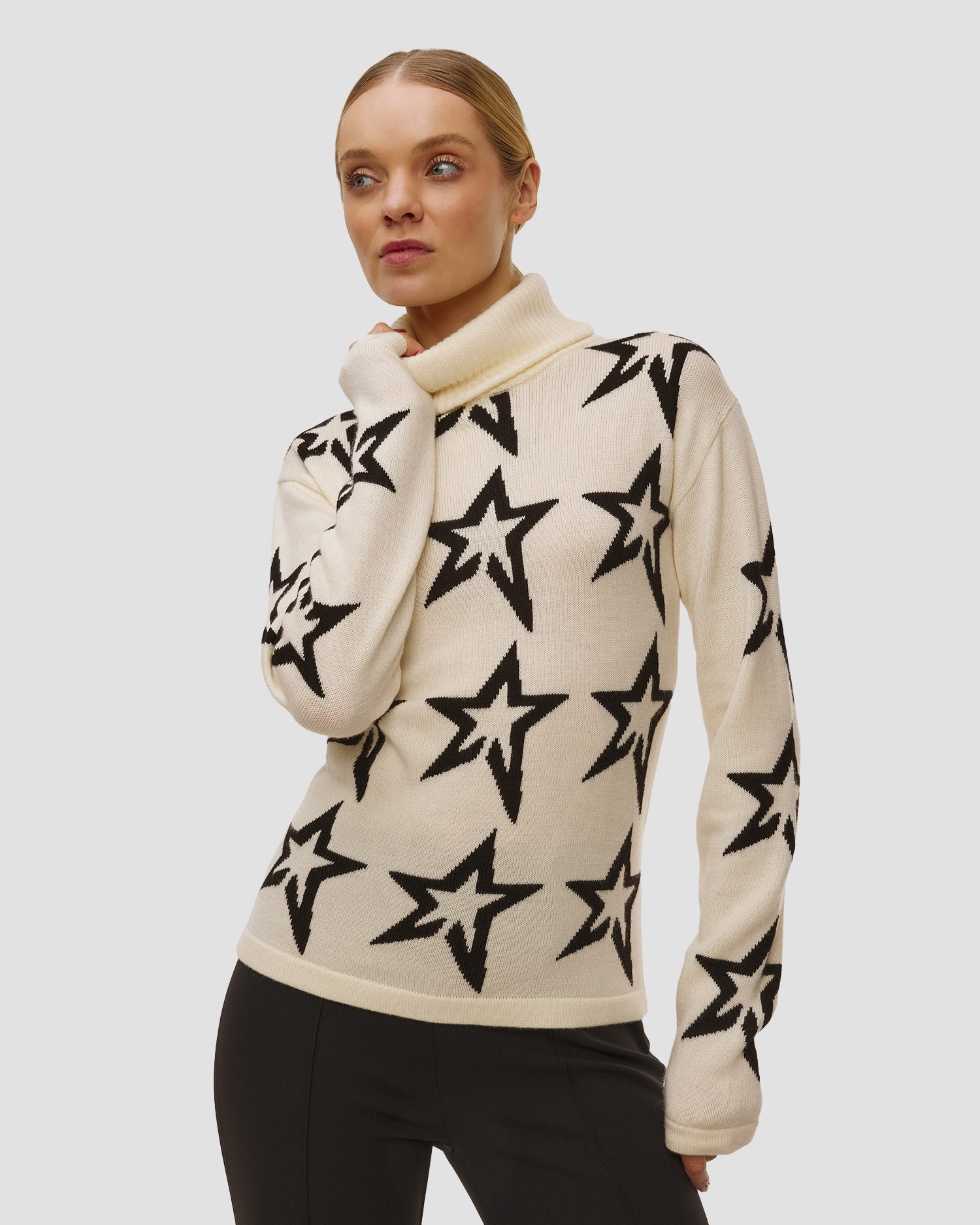Perfect Moment Stardust Damenpullover aus Merinowolle