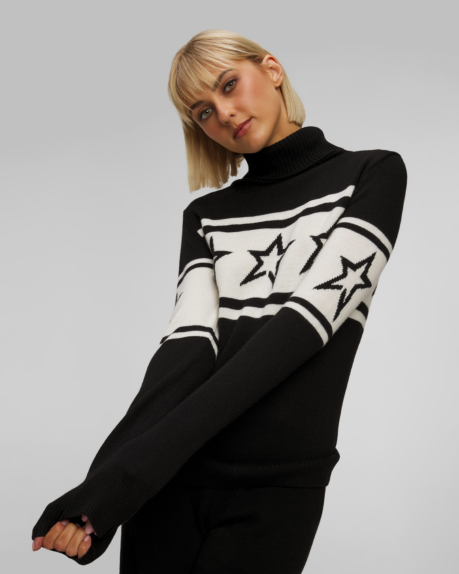 Pull en laine mérinos pour femmes Perfect Moment Chopper II