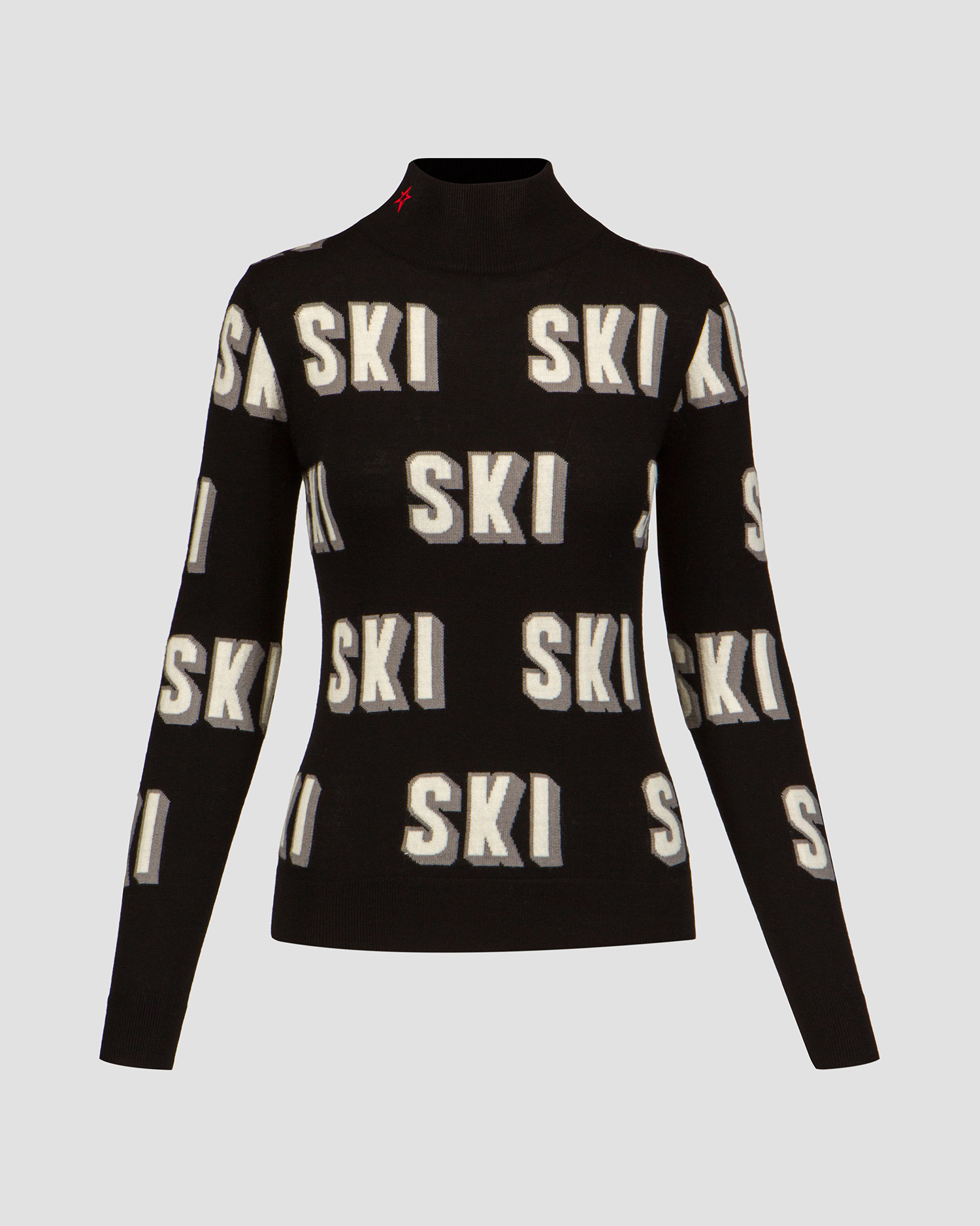 Pull femme en laine mérinos Perfect Moment 3D SKI