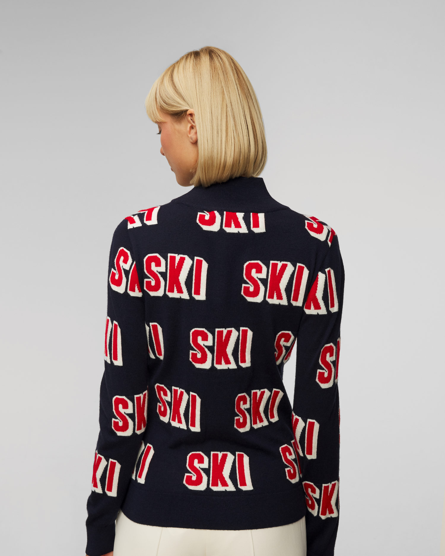 Perfect Moment 3D SKI Damenpullover aus Merinowolle