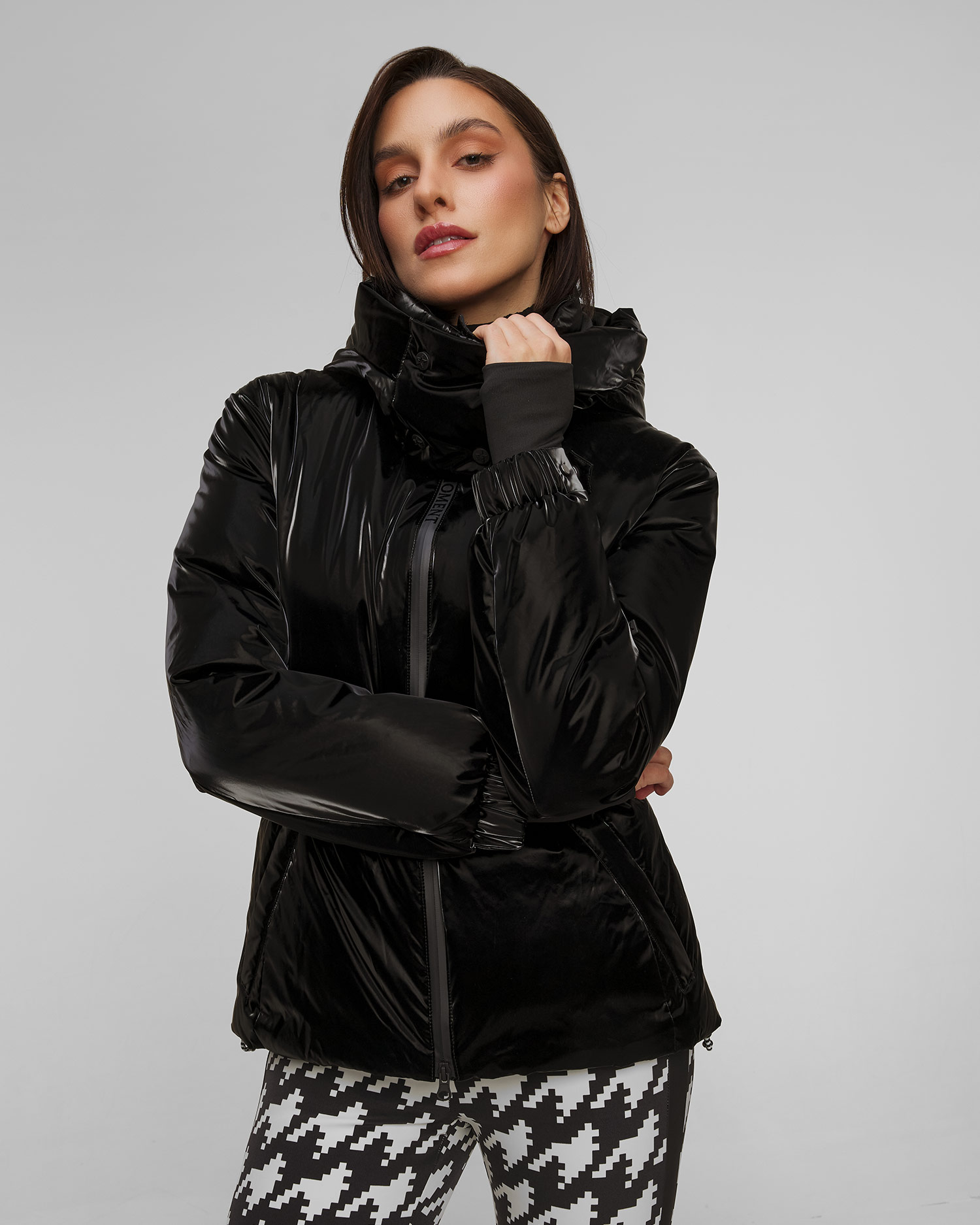 Geacă de schi neagră pentru femei Perfect Moment Candice Ski Parka