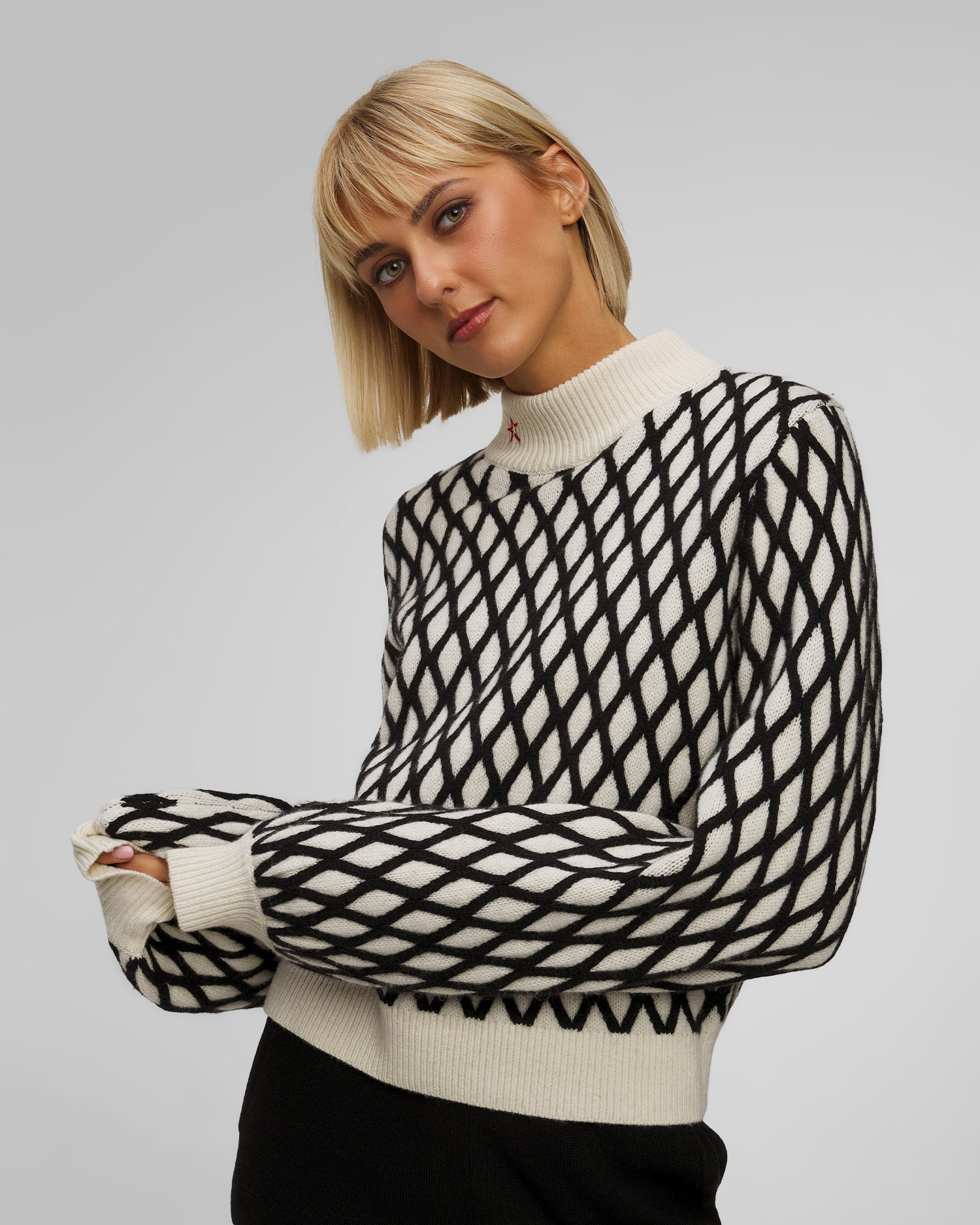 Maglione di lana da donna Perfect Moment Carving