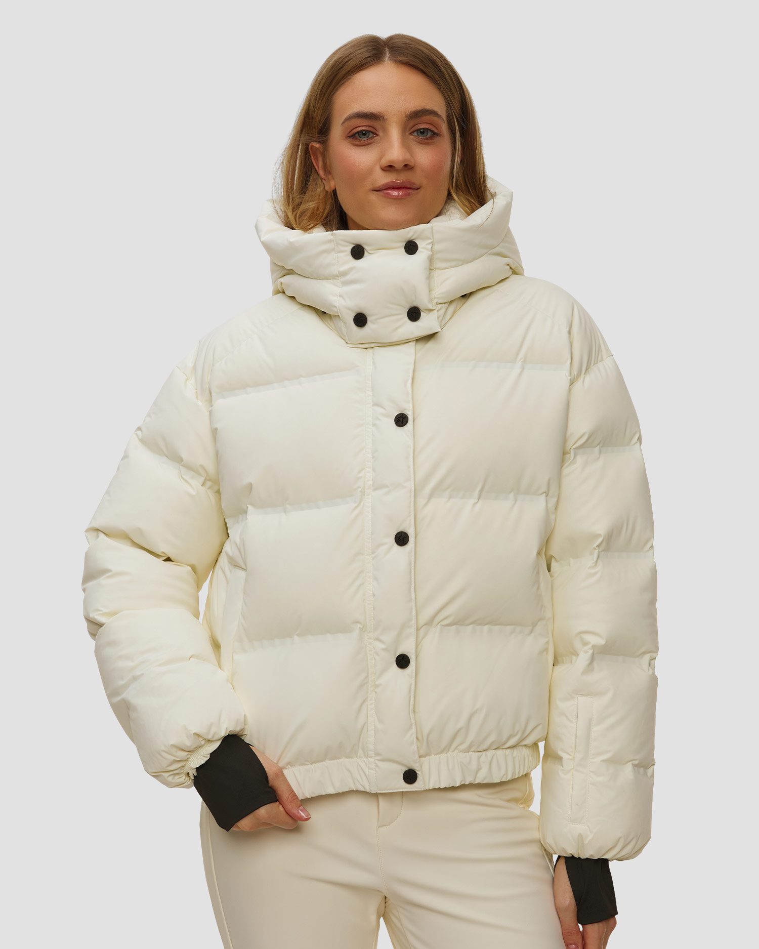 Perfect Moment Moments Ski Jacket Damen-Skijacke, Farbe/Muster: Biały