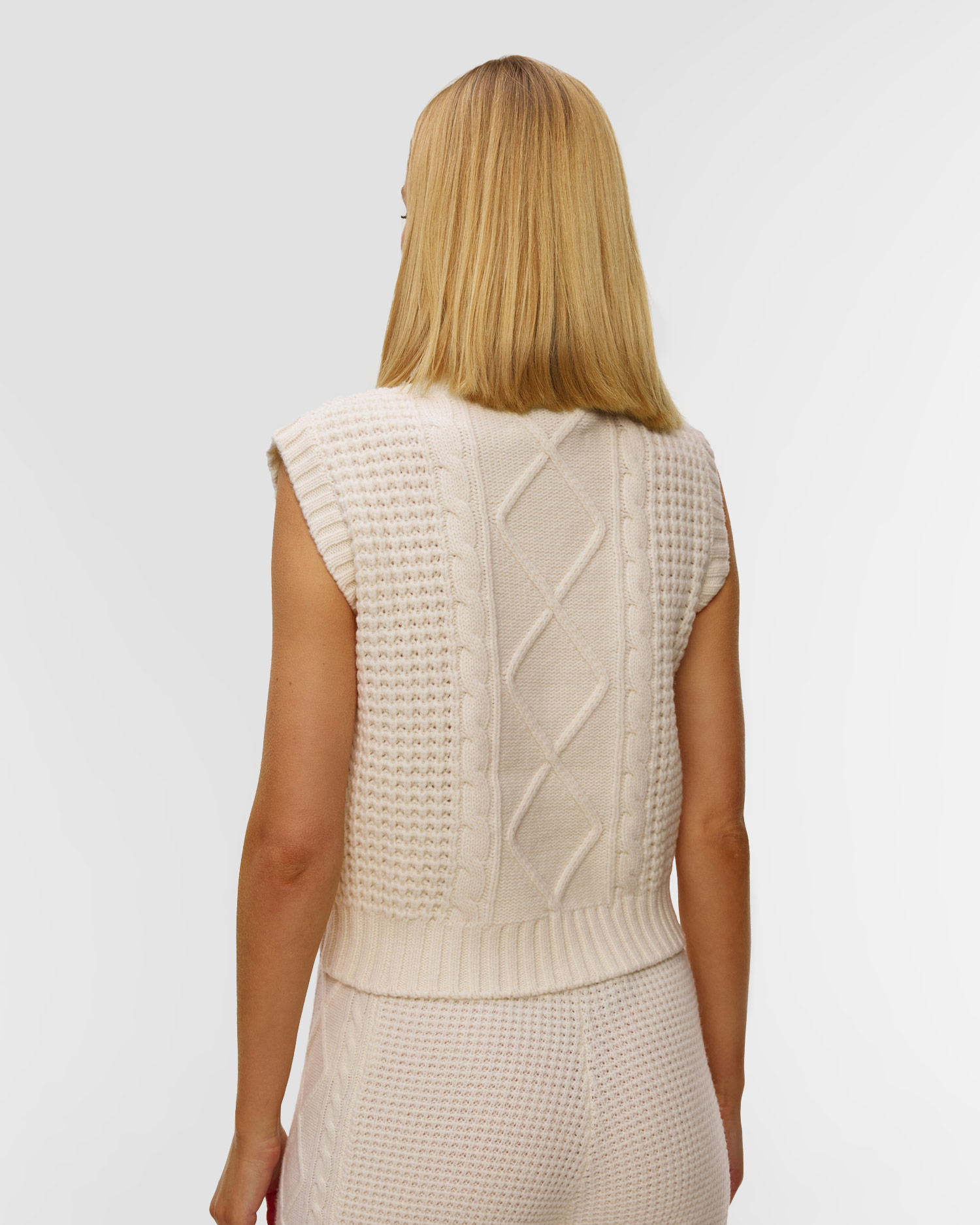 Wełniany sweter z golfem damski Perfect Moment Crystal Tank Top