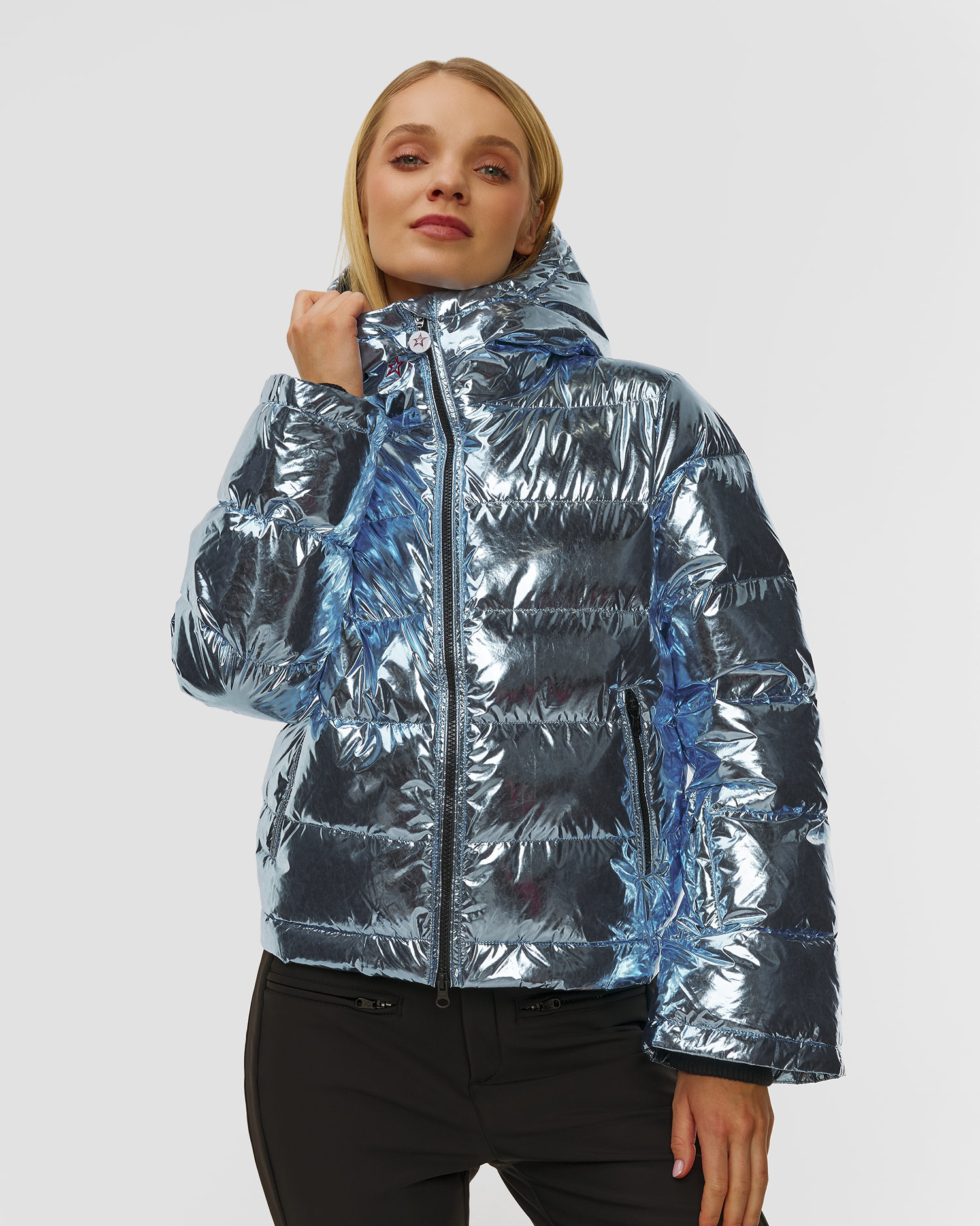 Perfect Moment Polar Flare Ski Jacket III Damen-Skijacke, Farbe/Muster: Niebieski