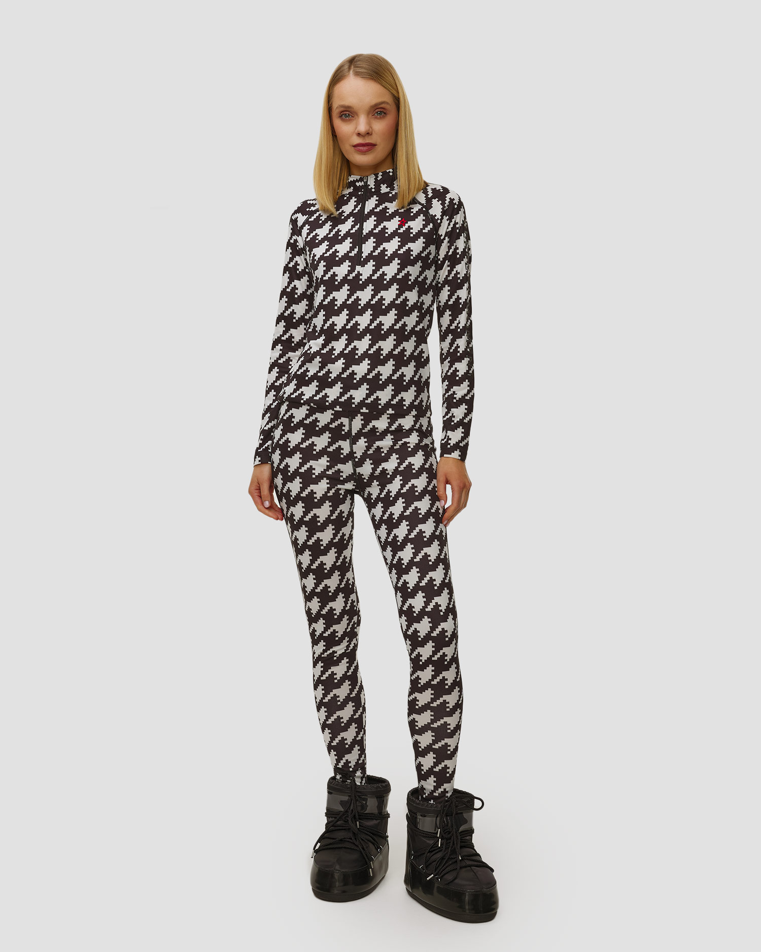 Perfect Moment 1/4 Zip Base Layer Top Ski-Rollkragenpullover für Damen