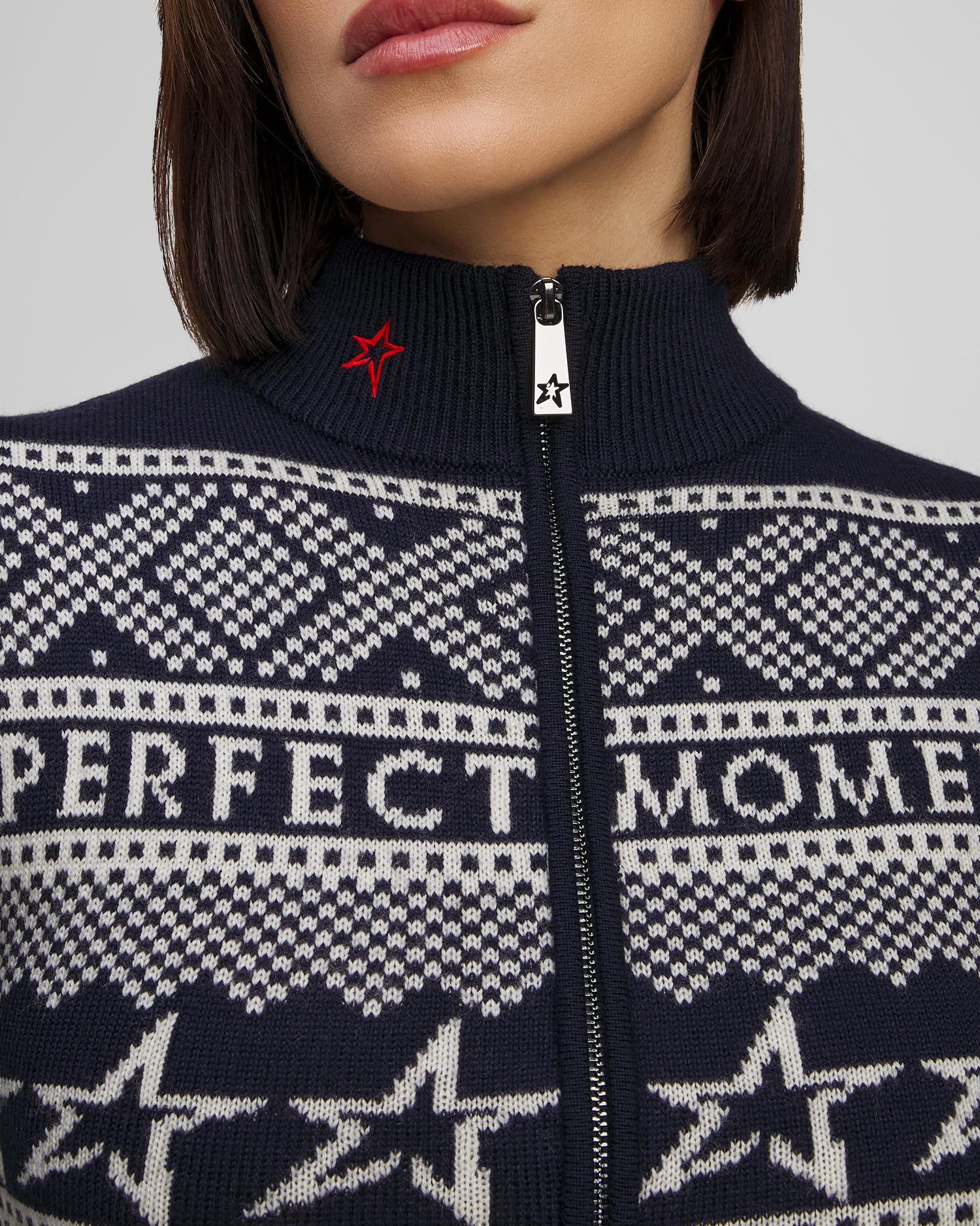 Salopetă din lână pentru femei Perfect Moment Holiday Onesie