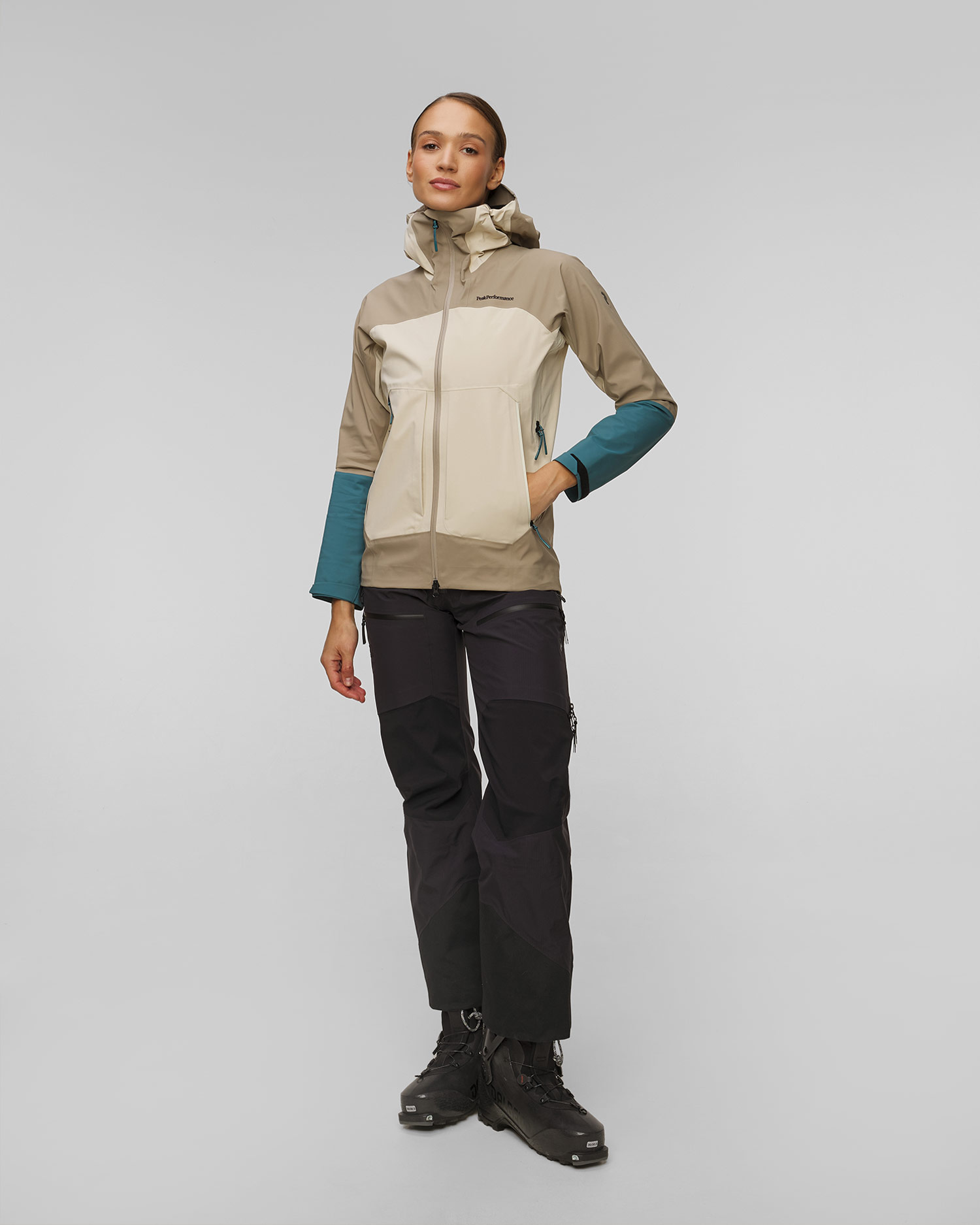 Kurtka skiturowa damska Peak Performance Vislight Gore-TEX 3L C-KNIT™