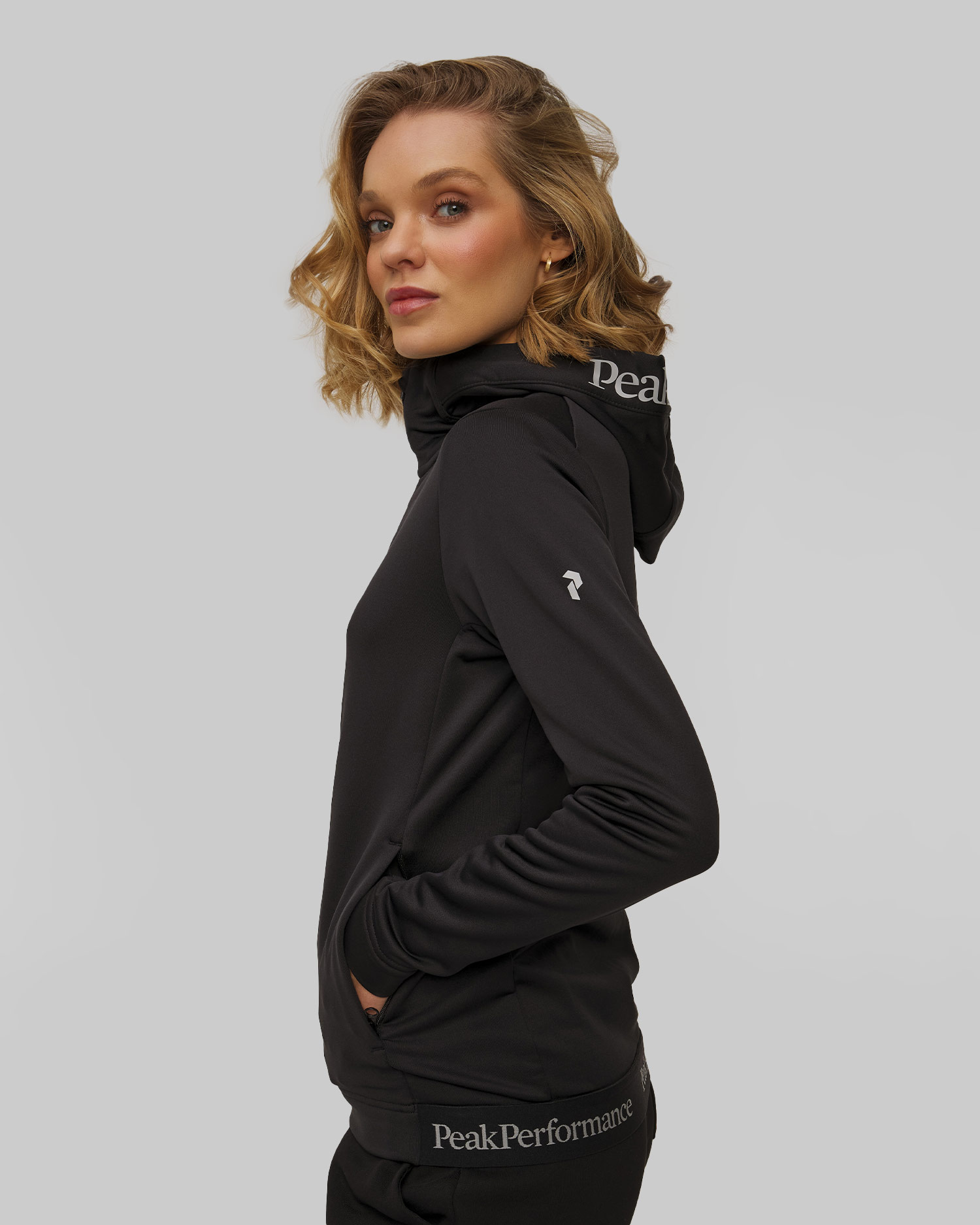 Peak Performance Rider Tech Zip Kapuzenpullover für Damen