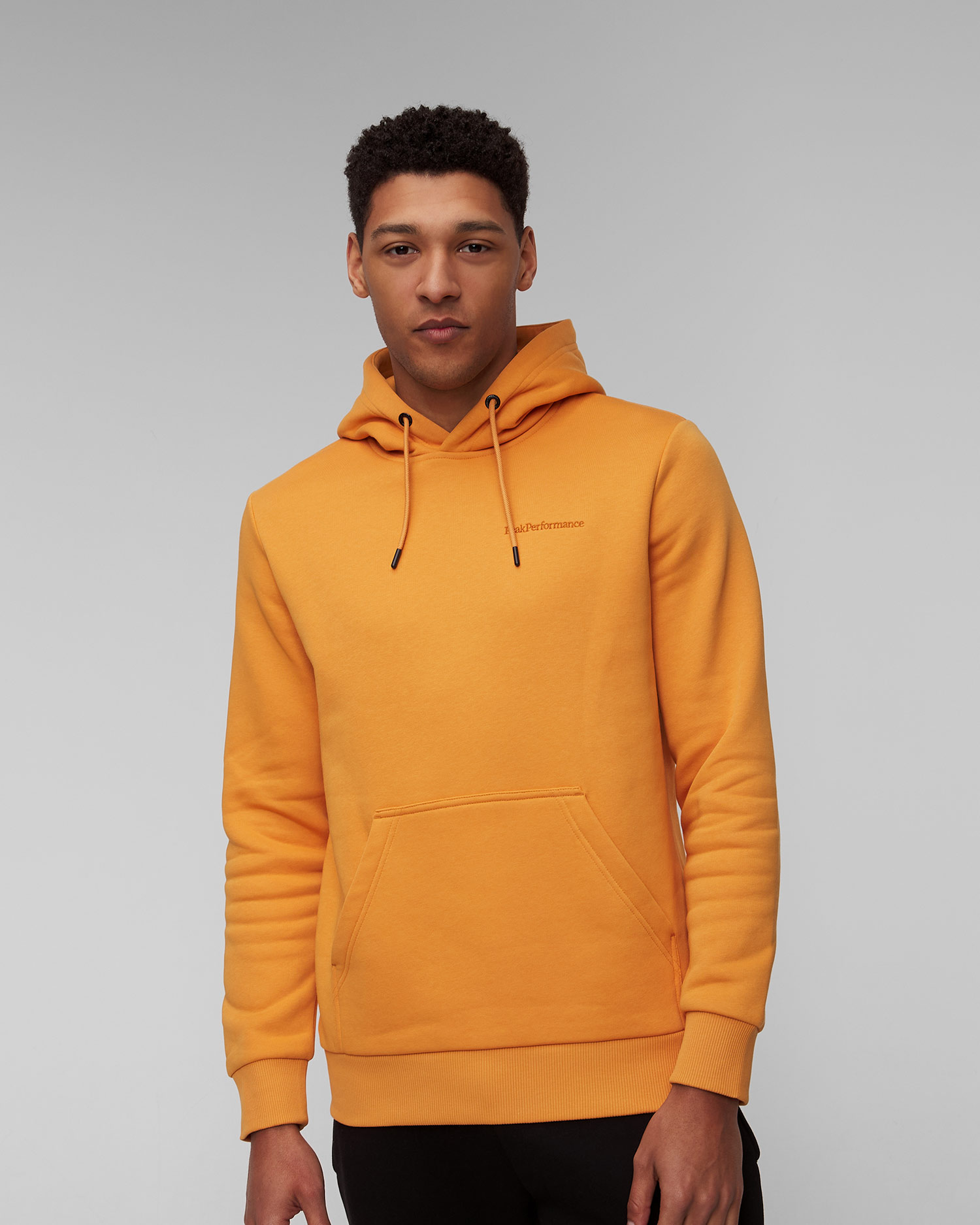 Sweat-shirt à capuche pour hommes Peak Performance Small Logo