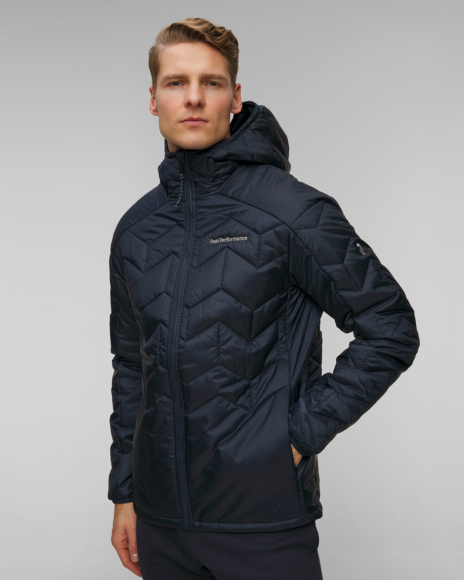 Kurtka ocieplana męska Peak Performance Elevate Hood