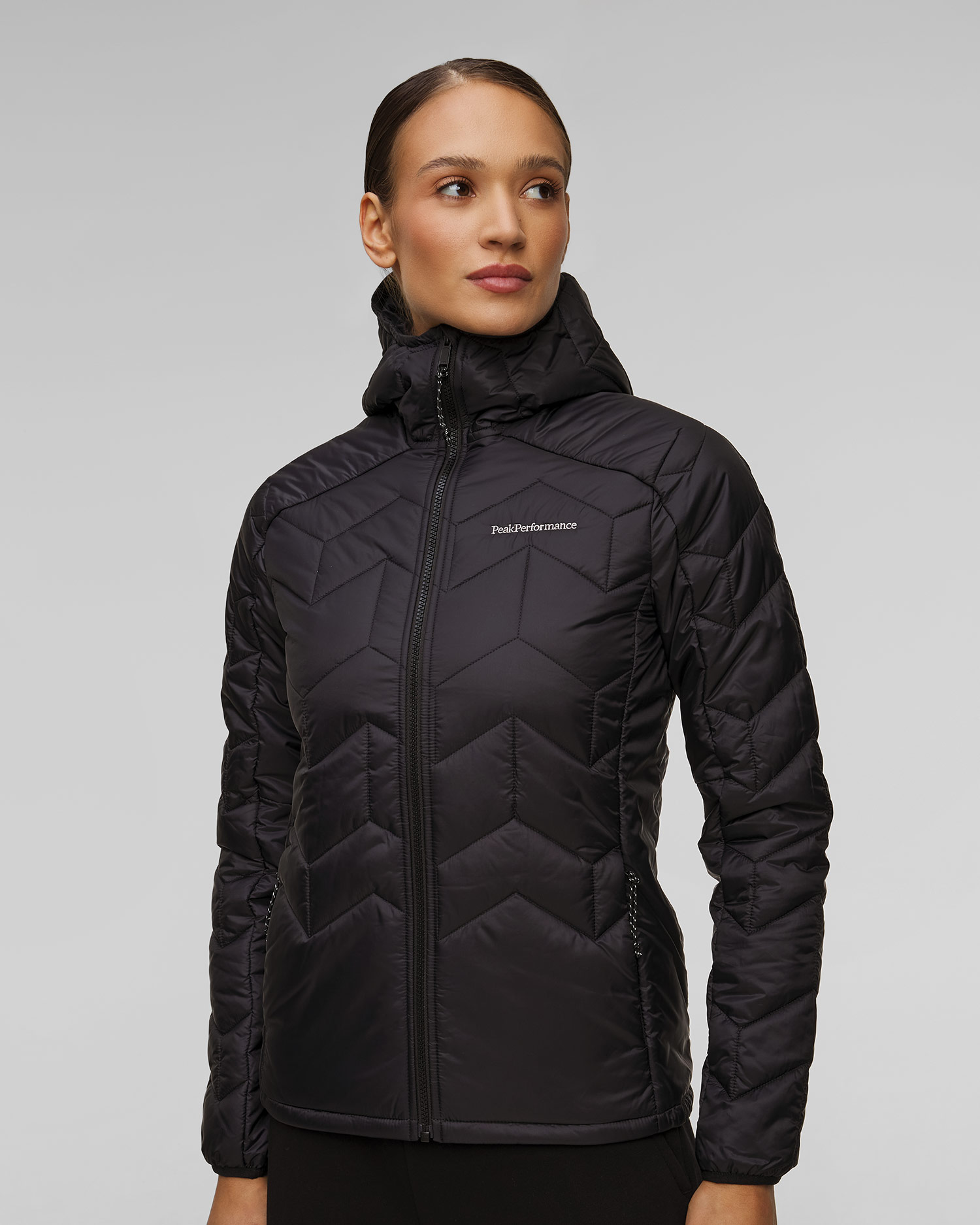 Geacă izolată pentru femei Peak Performance Elevate Hood