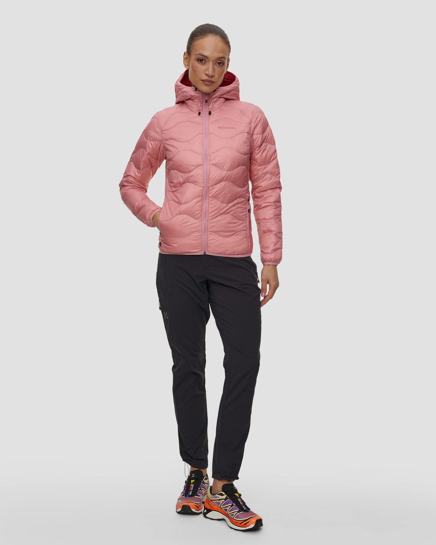 Kurtka puchowa damska Peak Performance W Helium Down Hood Jacket