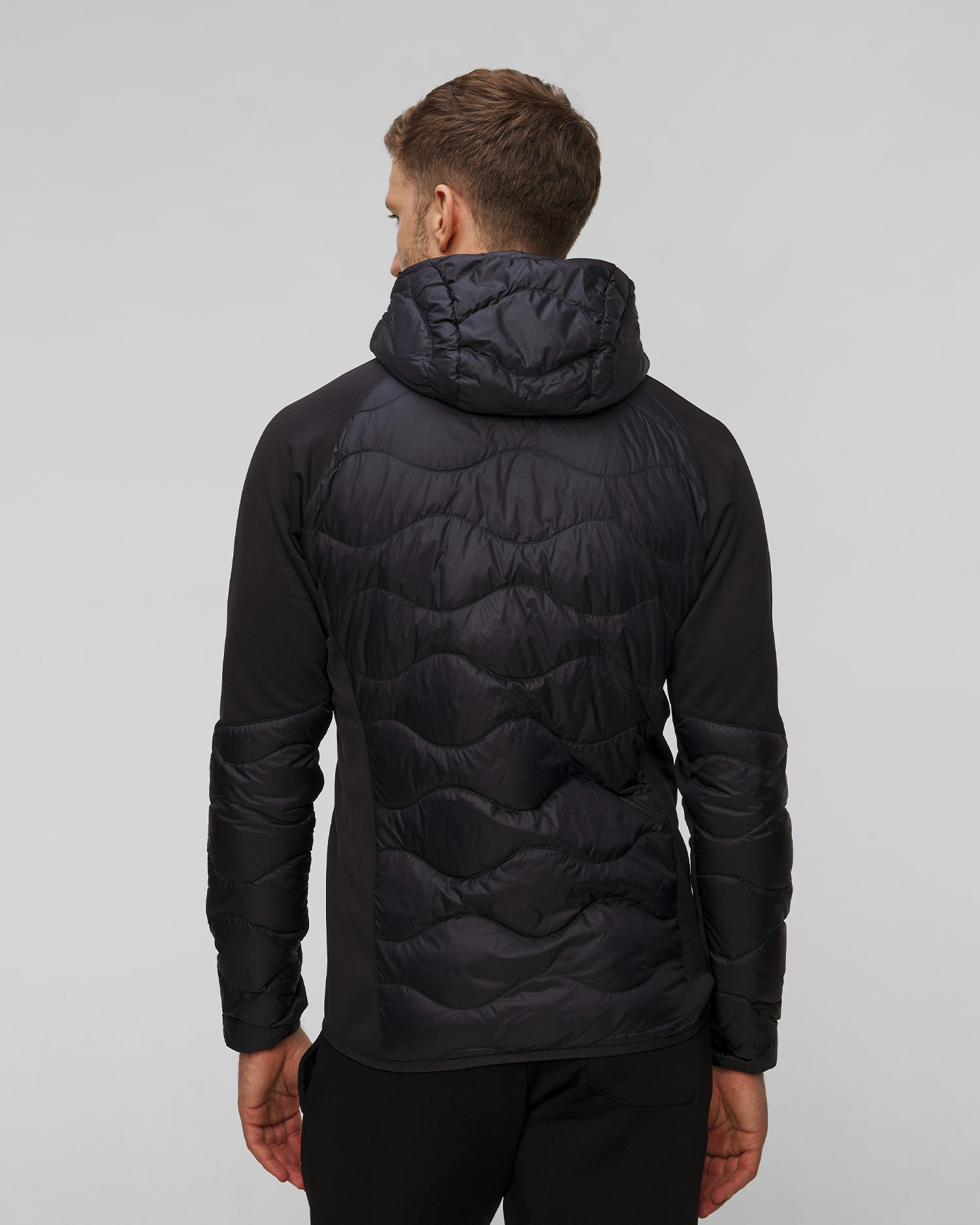 Giacca ibrida da uomo Peak Performance Helium Down Hybrid Hood