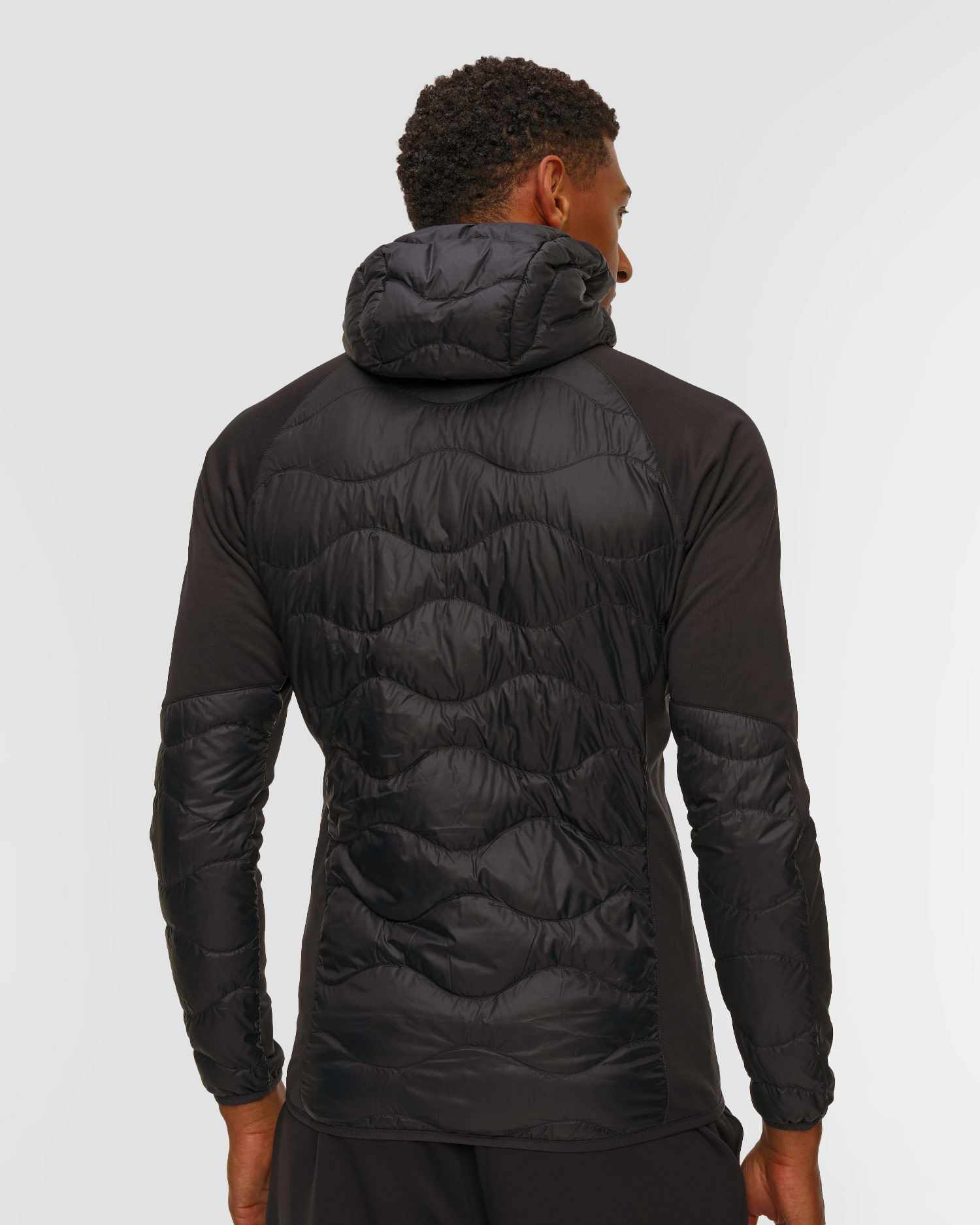 Giacca ibrida da uomo Peak Performance Helium Down Hybrid Hood