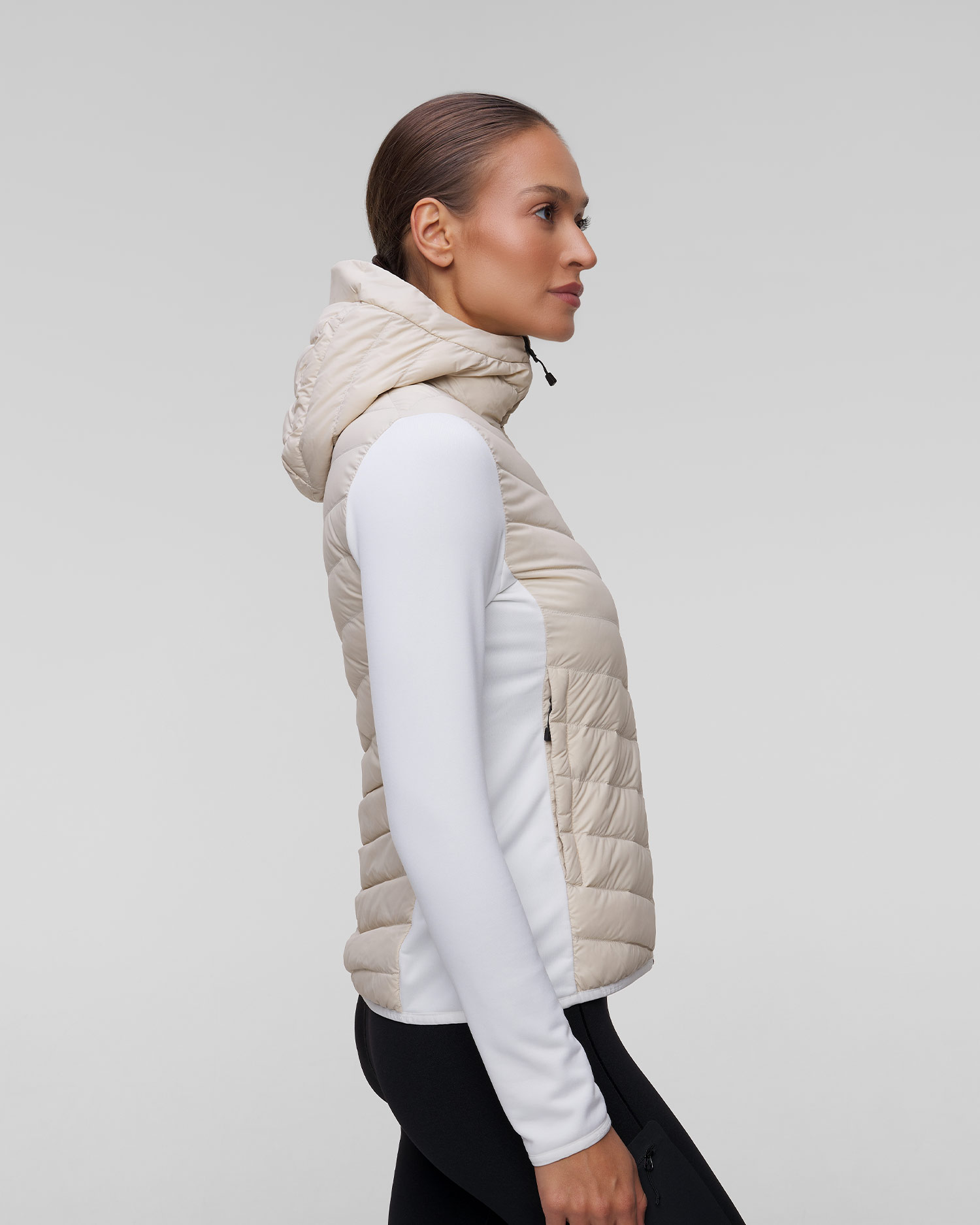 Women's jacket Peak Performance Frost Down Hybrid Hooded 