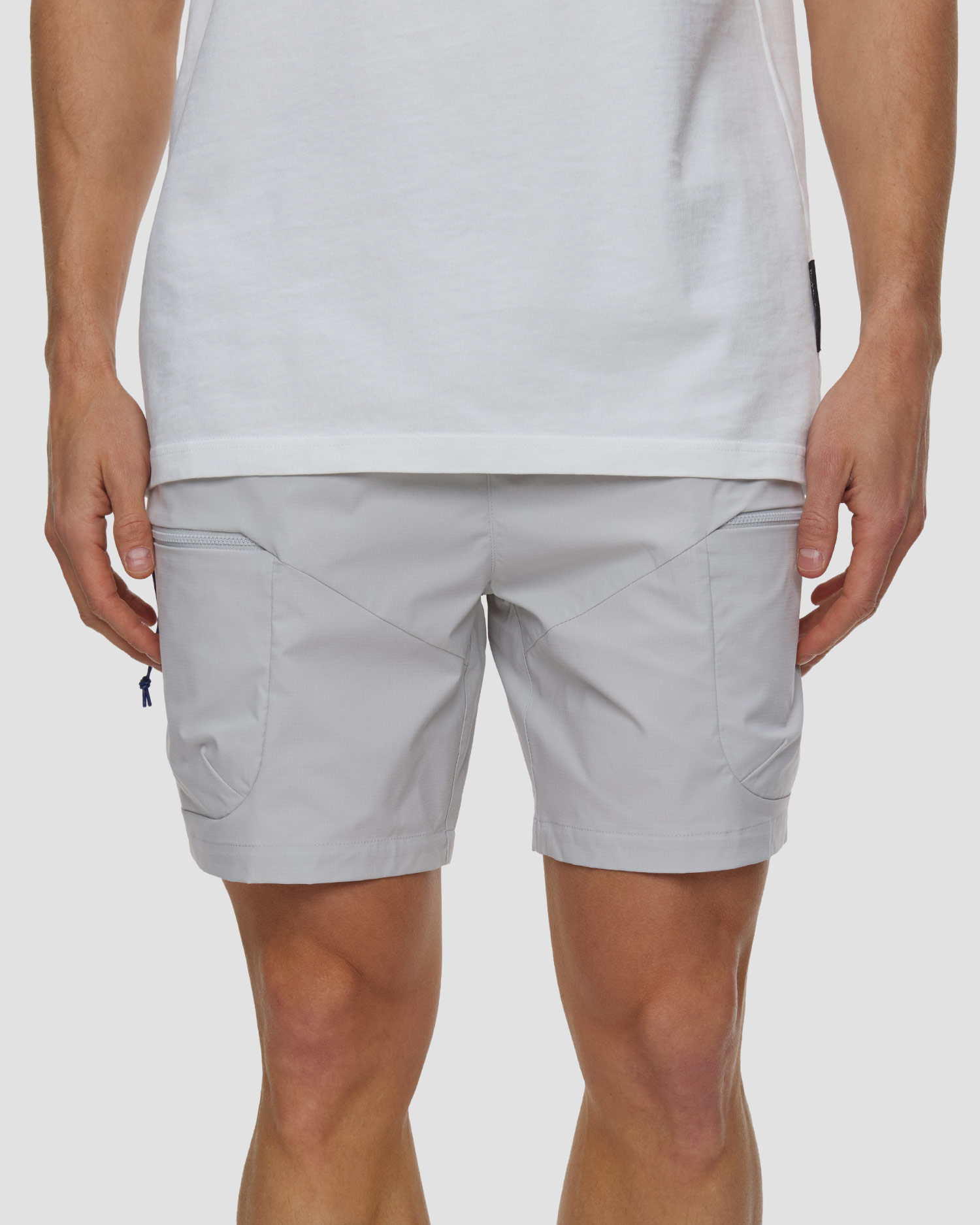 Men's trekking Peak Performance M Outdoor Cargo Shorts grey