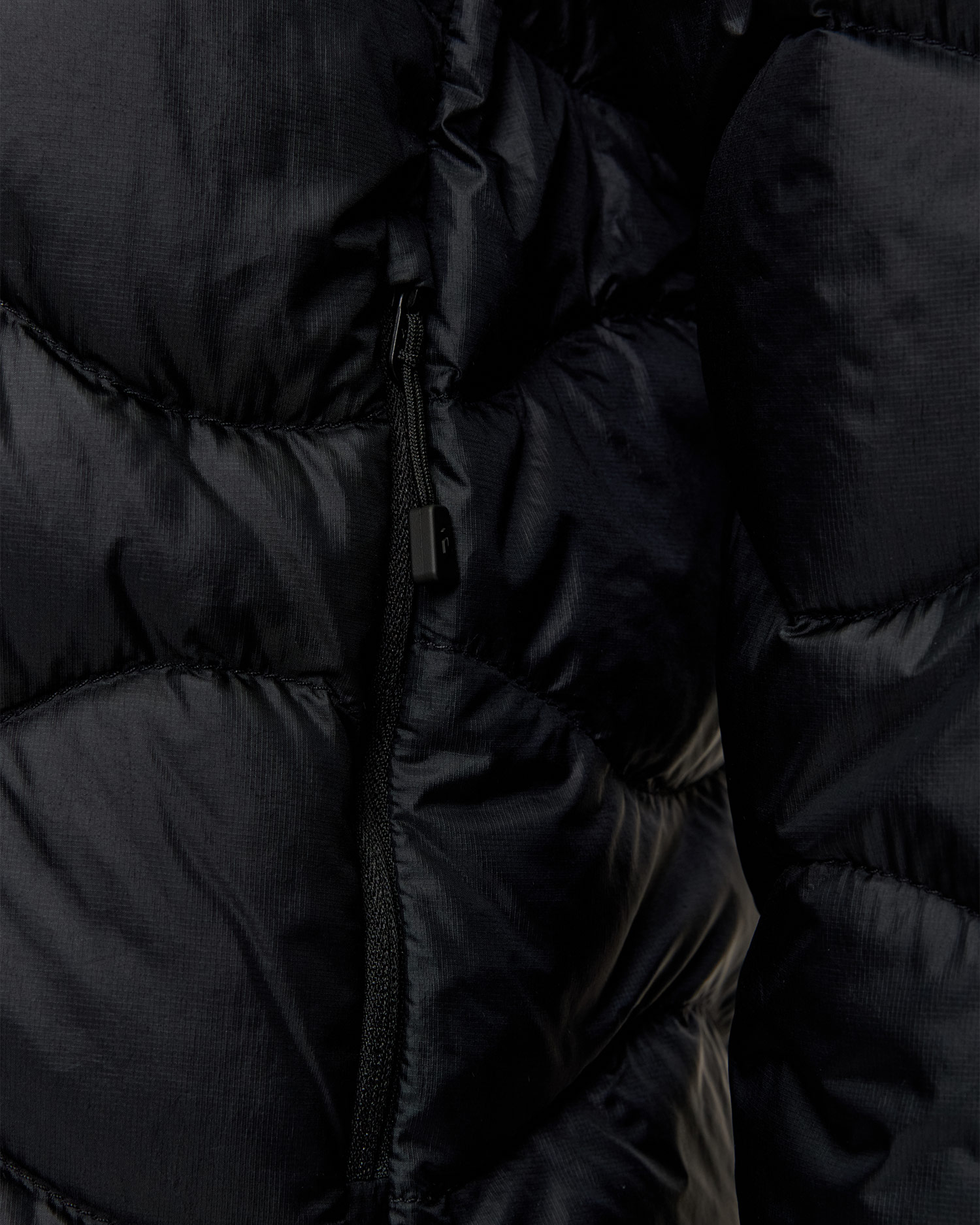 Dětská péřová bunda s kapucou Peak Performance Helium Down Hood Jacket v černé barvě