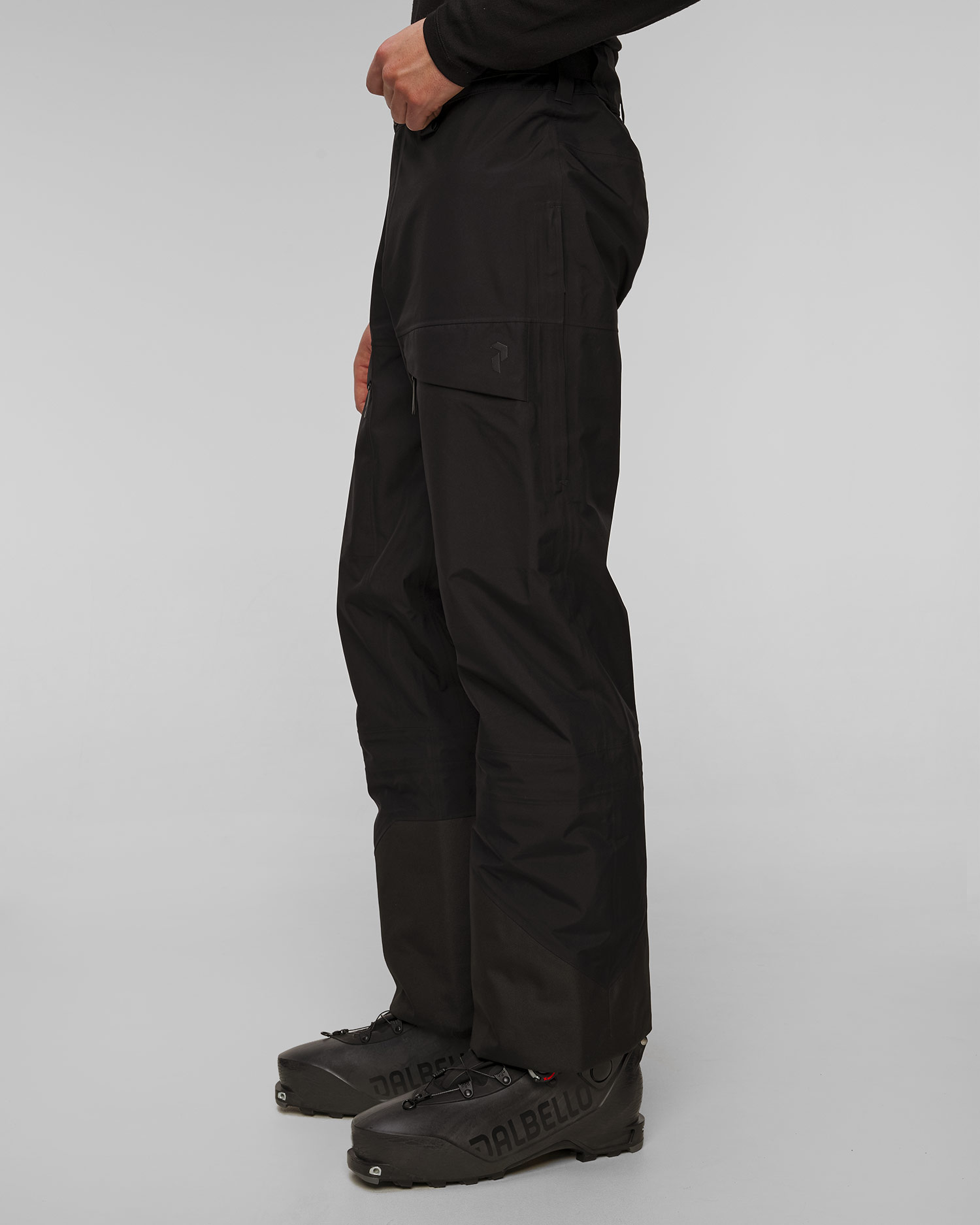 Černé pánské lyžařské kalhoty Peak Performance Gravity Gore-Tex 3L