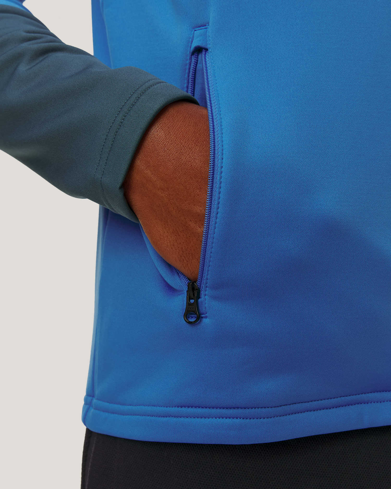Peak Performance M Rider Essentials Zip Hood Kapuzenpullover für Herren in Blau