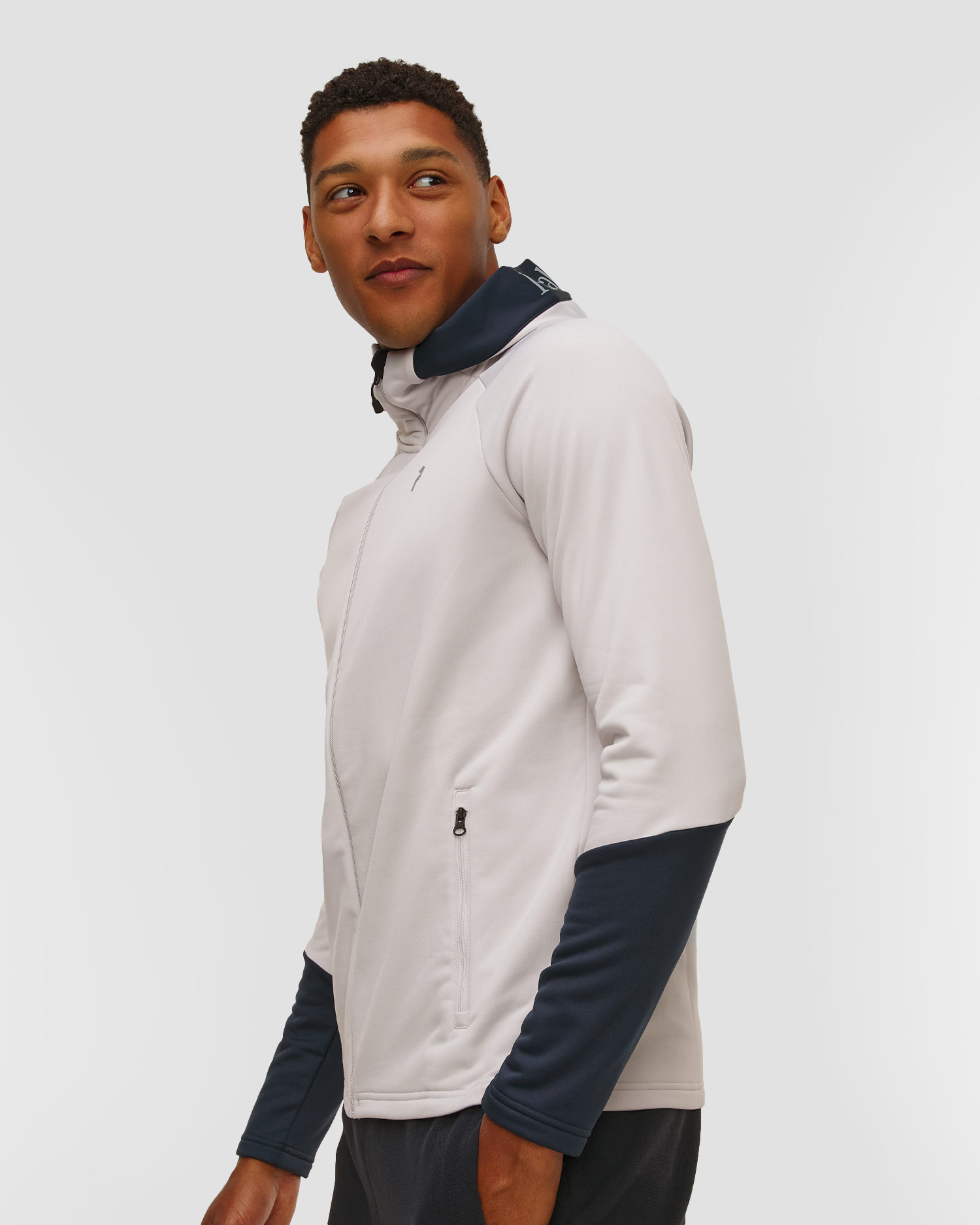 Men's hoodie Peak Performance M Rider Essentials Zip Hood white