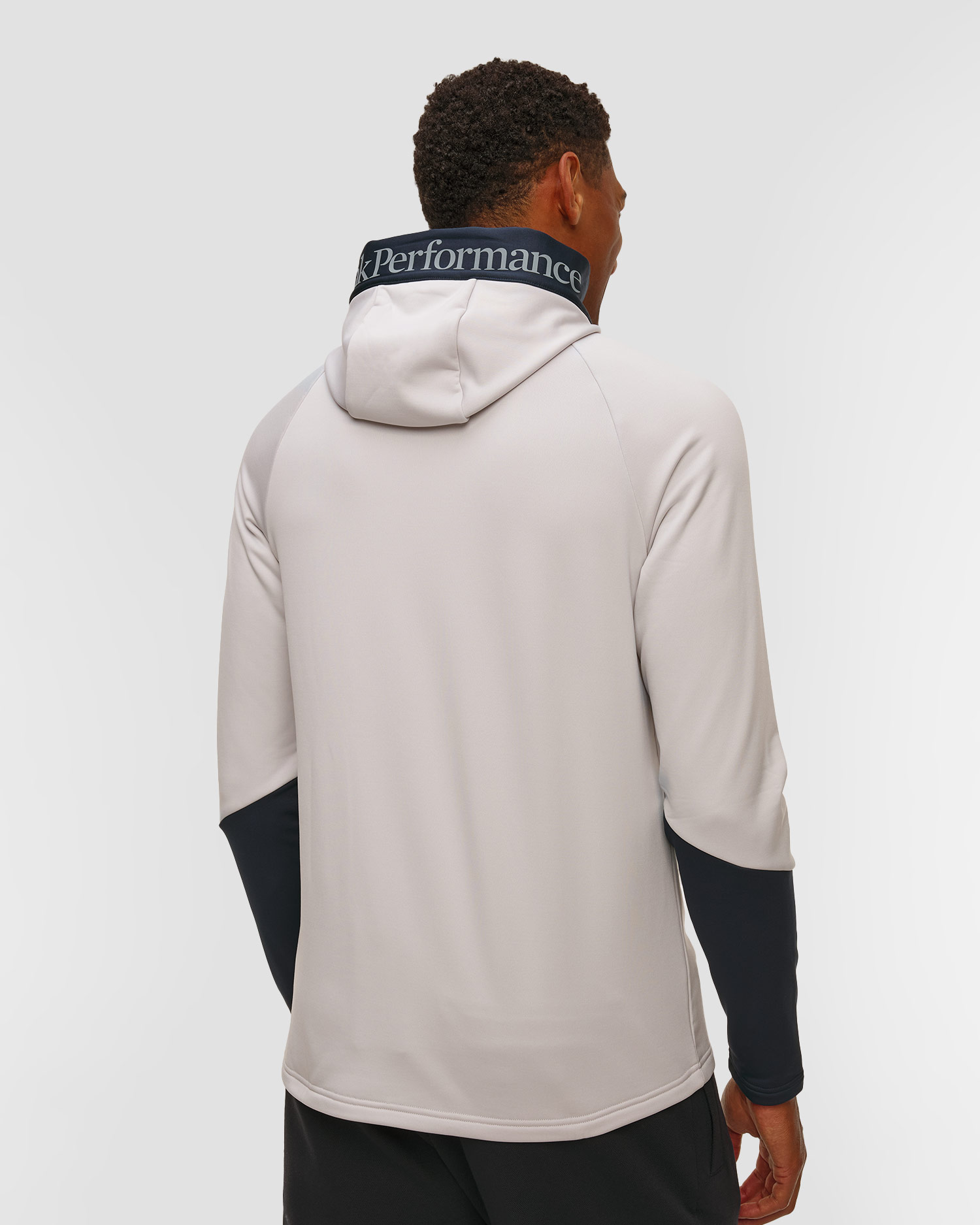 Peak Performance M Rider Essentials Zip Hood Kapuzenpullover für Herren in Weiß