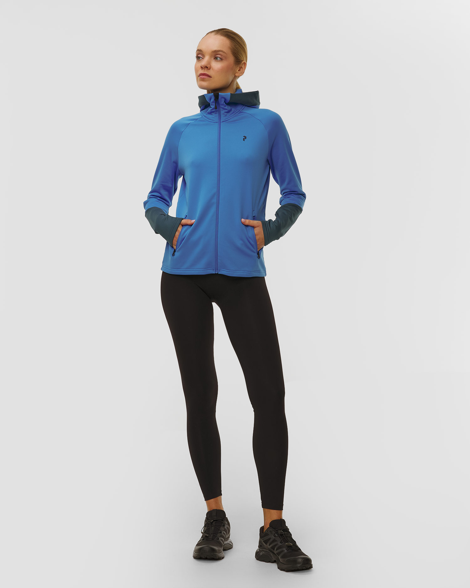 Hanorac cu glugă pentru femei Peak Performance W Rider Essentials Zip Hood