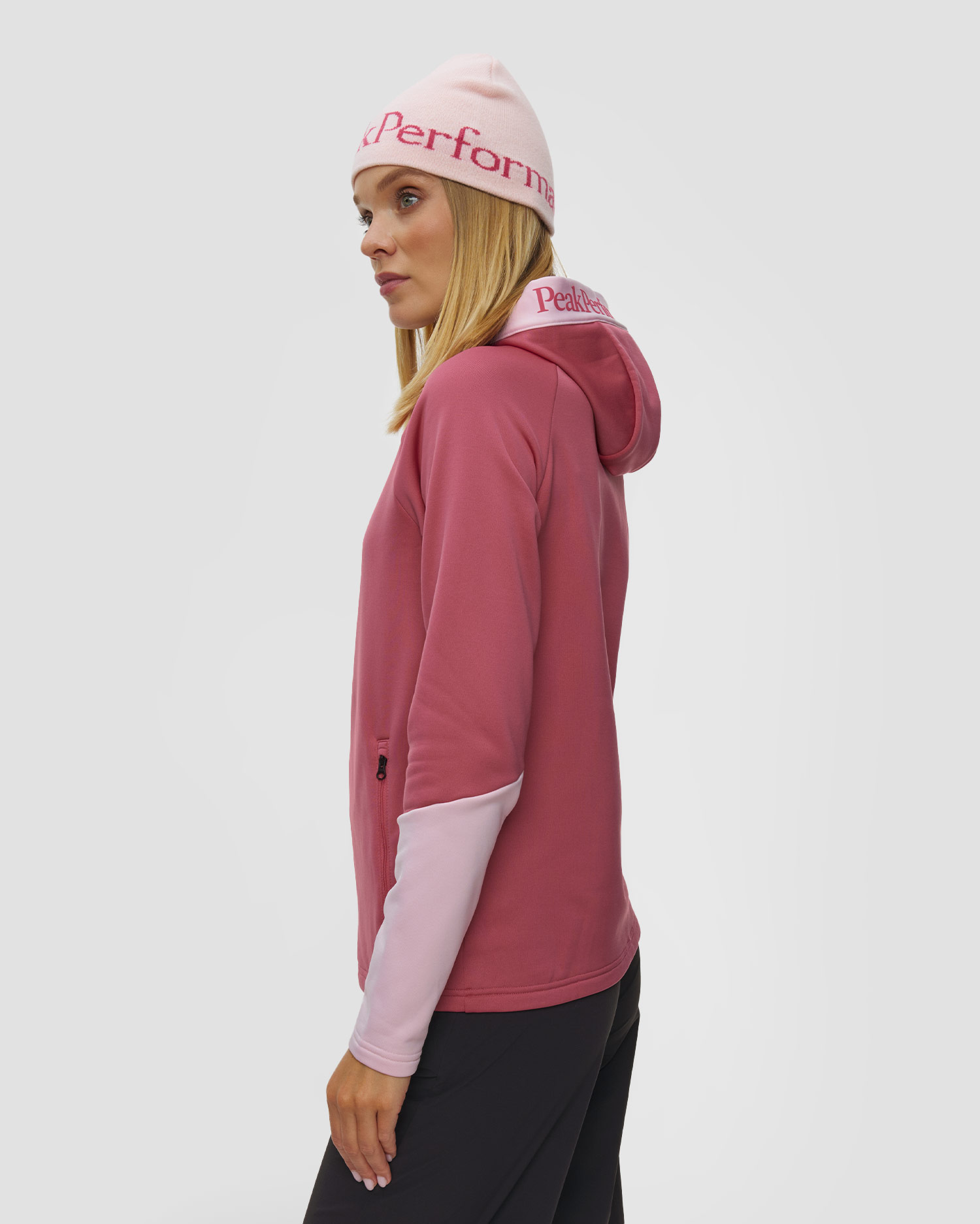 Bluza z kapturem damska Peak Performance W Rider Essentials Zip Hood