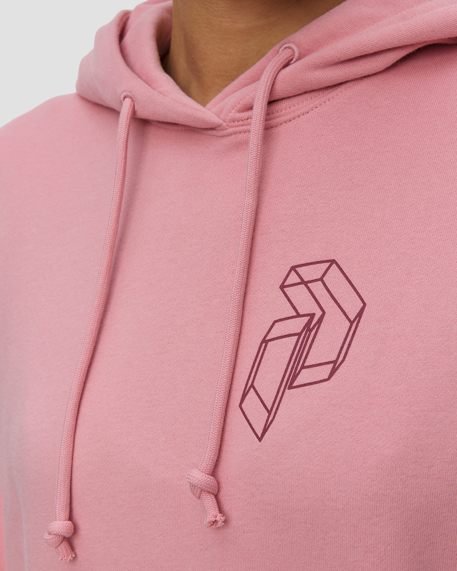 Bluza z kapturem damska Peak Performance W Terry Graphic Hood różowa