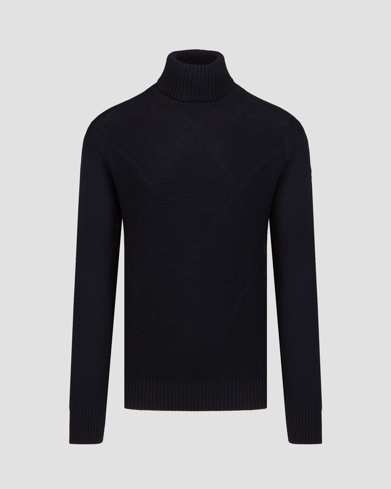 Paul&Shark Marineblau Rollkragenpullover aus Wolle