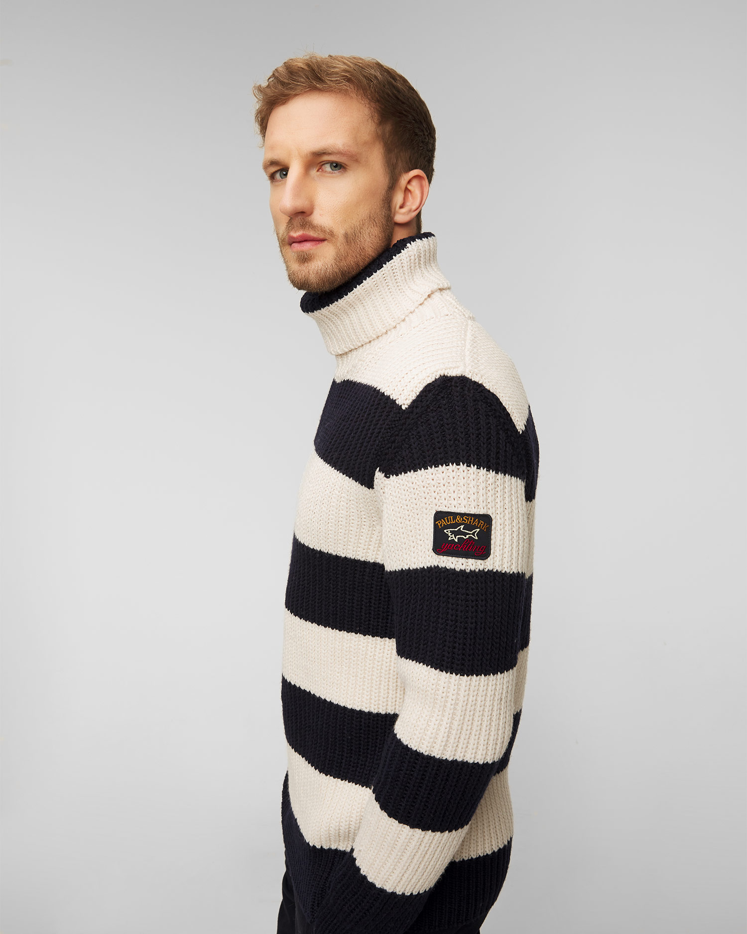 Pulover din lână pentru bărbați Paul&Shark