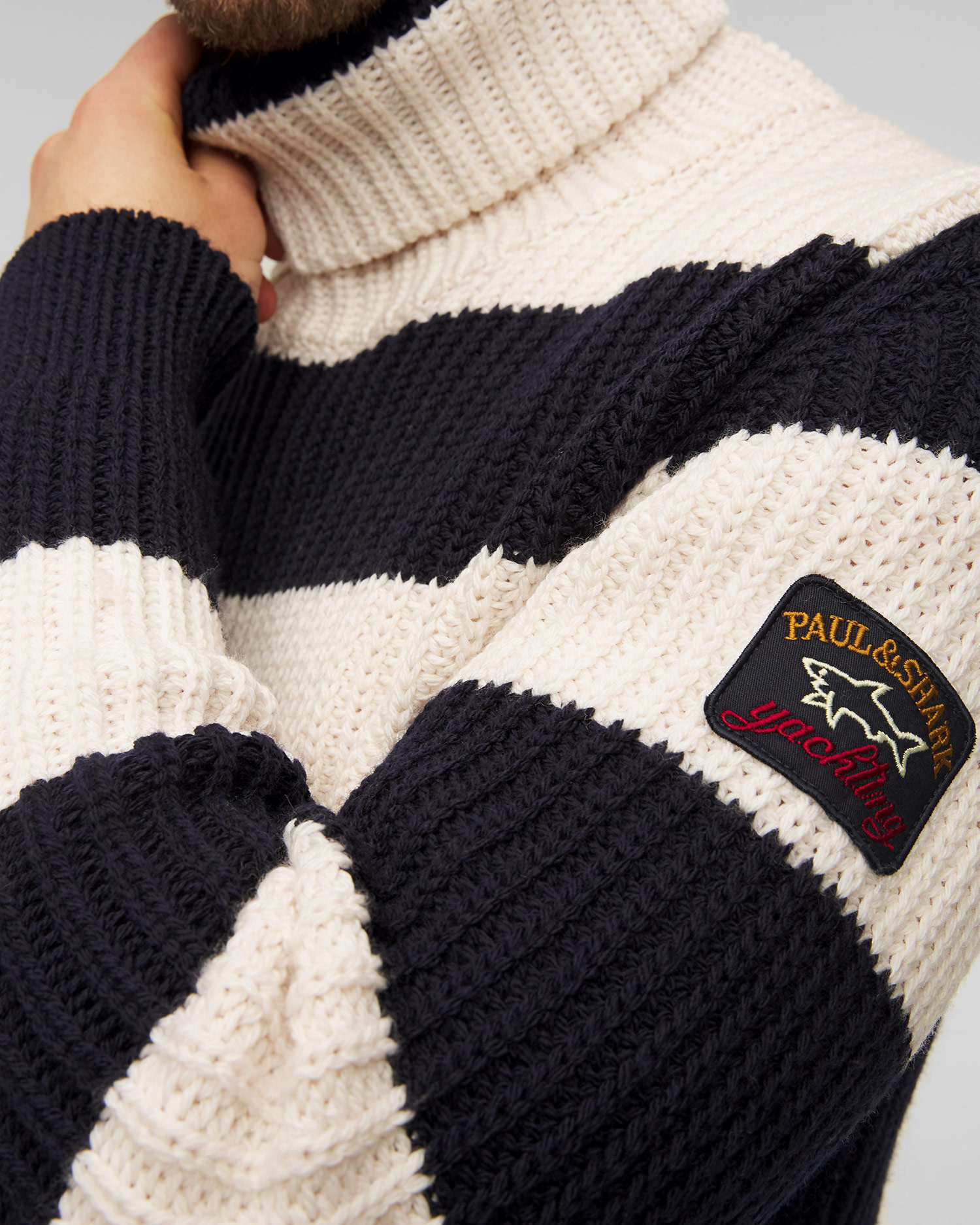 Pulover din lână pentru bărbați Paul&Shark