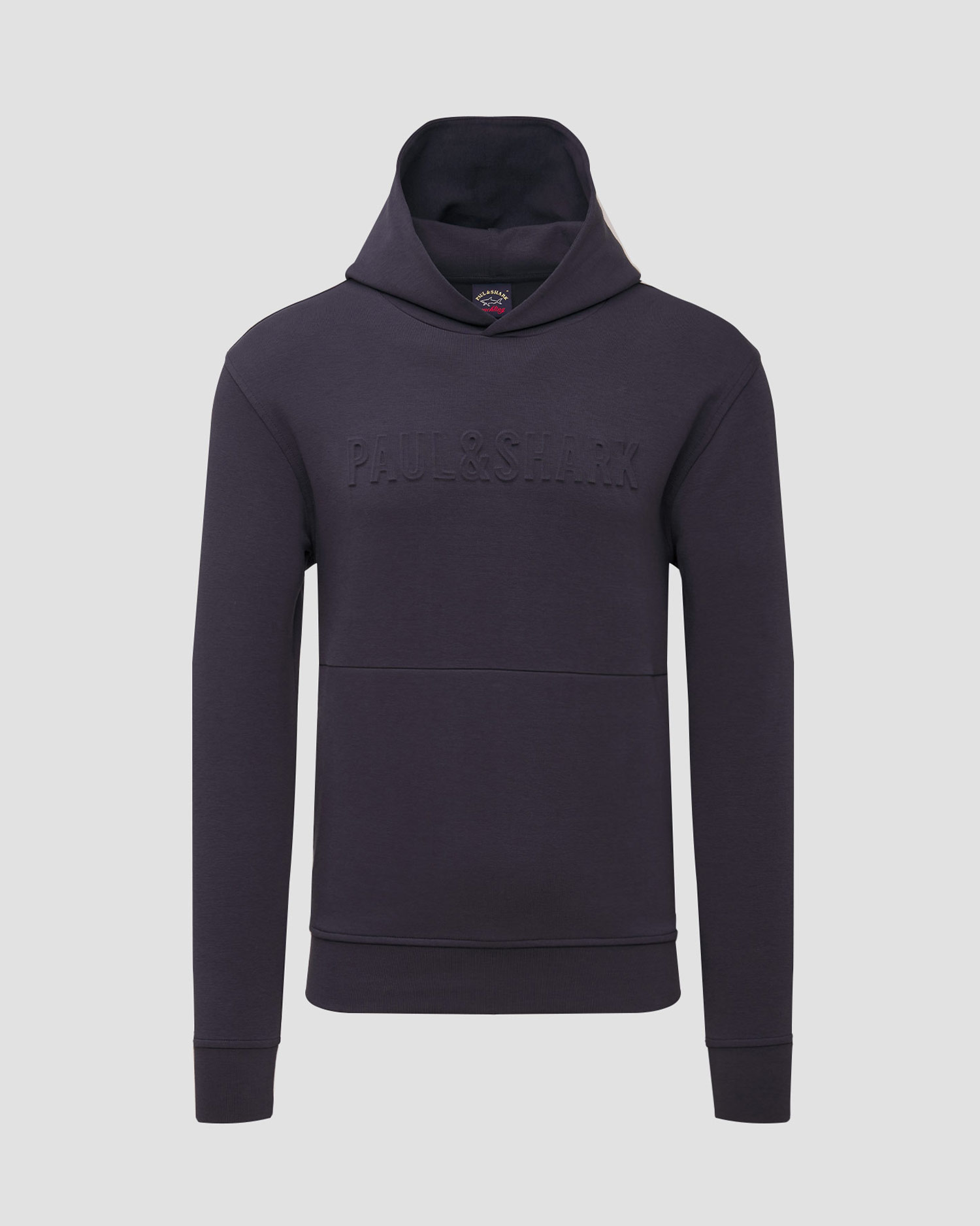 Felpa blu scuro da uomo Paul&Shark Hooded