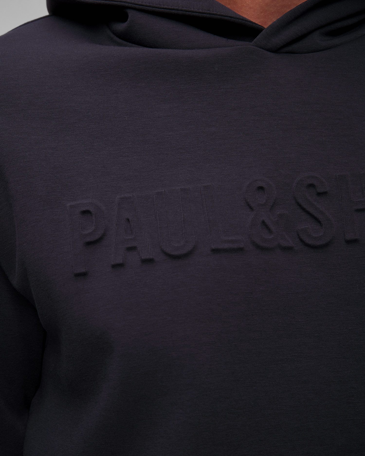 Felpa blu scuro da uomo Paul&Shark Hooded